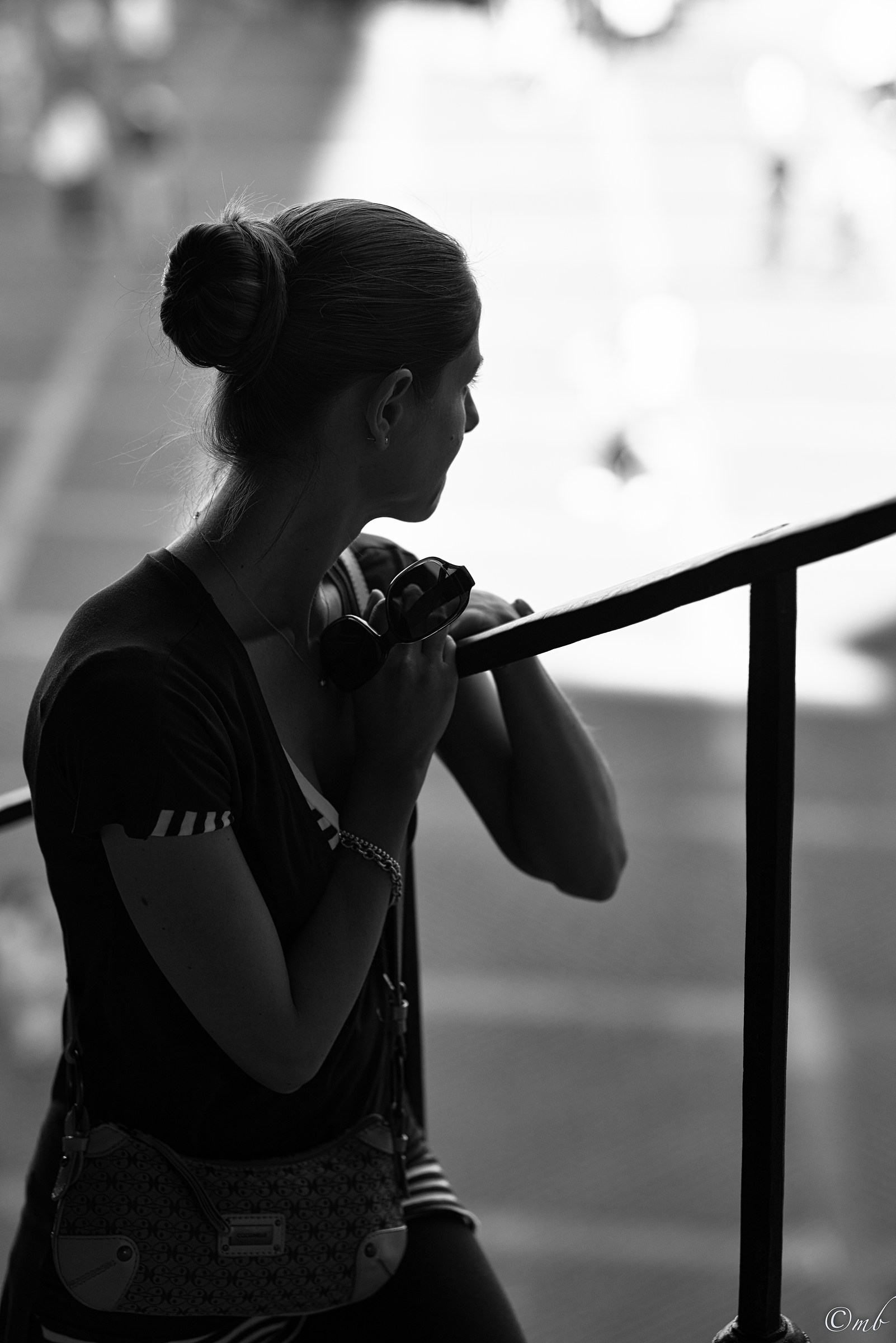 Guardando Piazza Vecchia