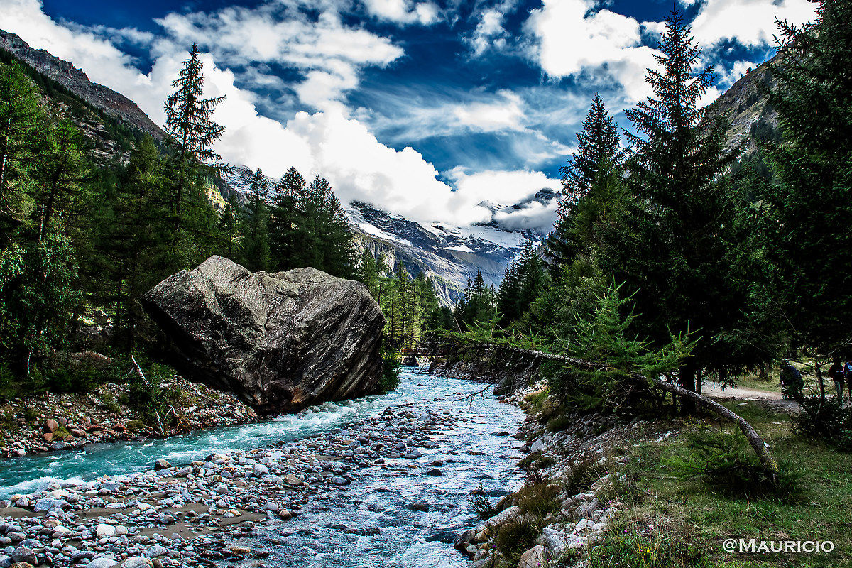 At the foot of the Gran Paradiso