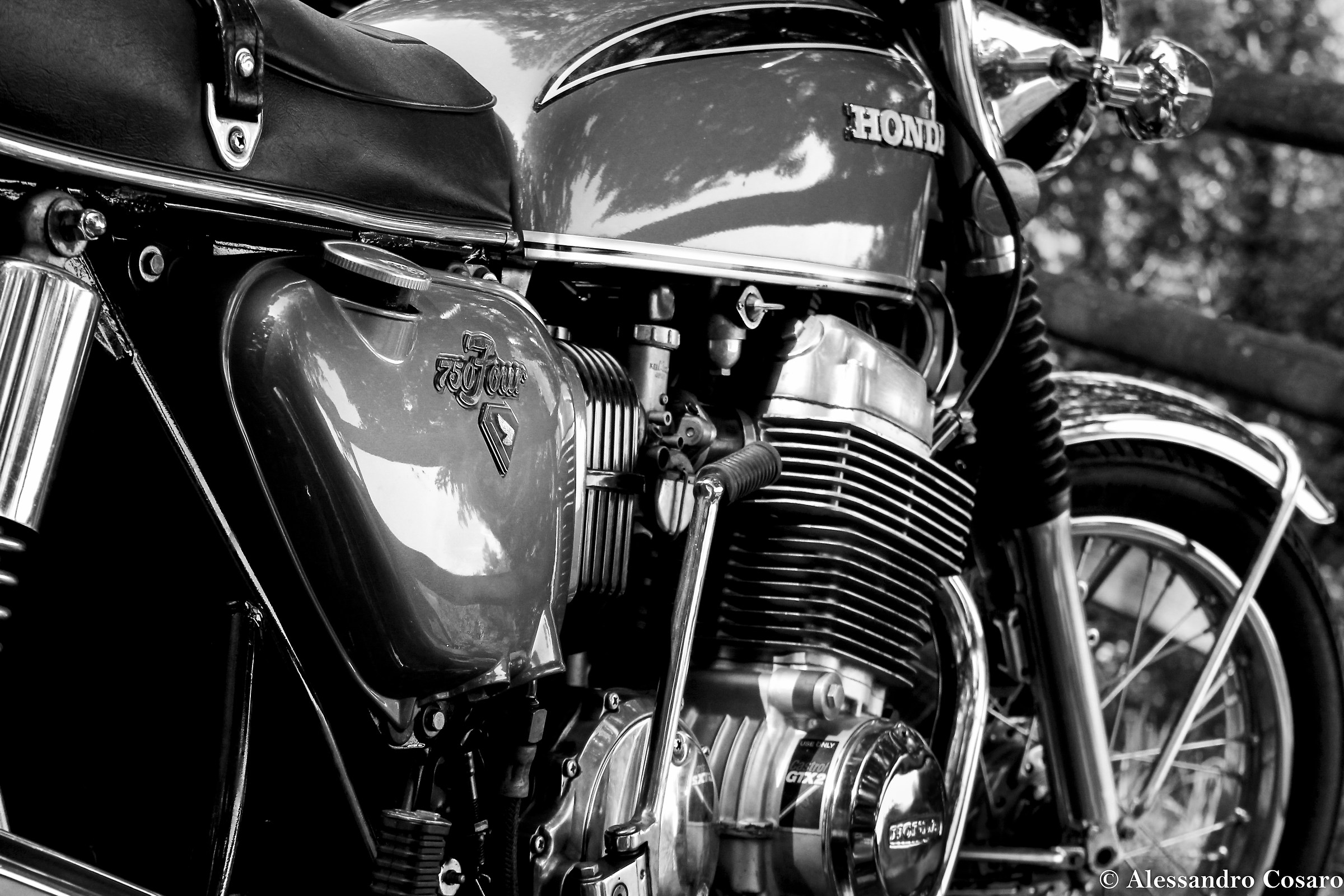 Honda 750 Four B / W