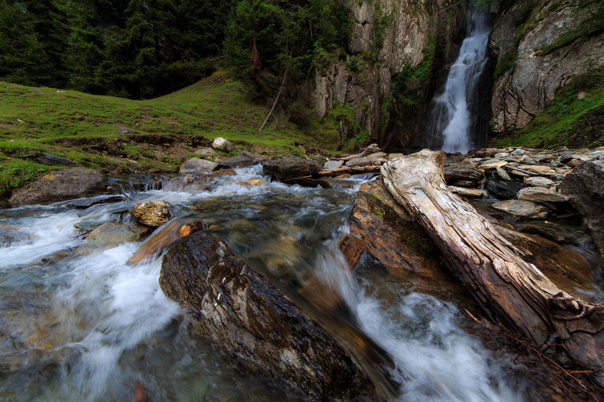 Cascate di un affluente del Rio di Vizze
