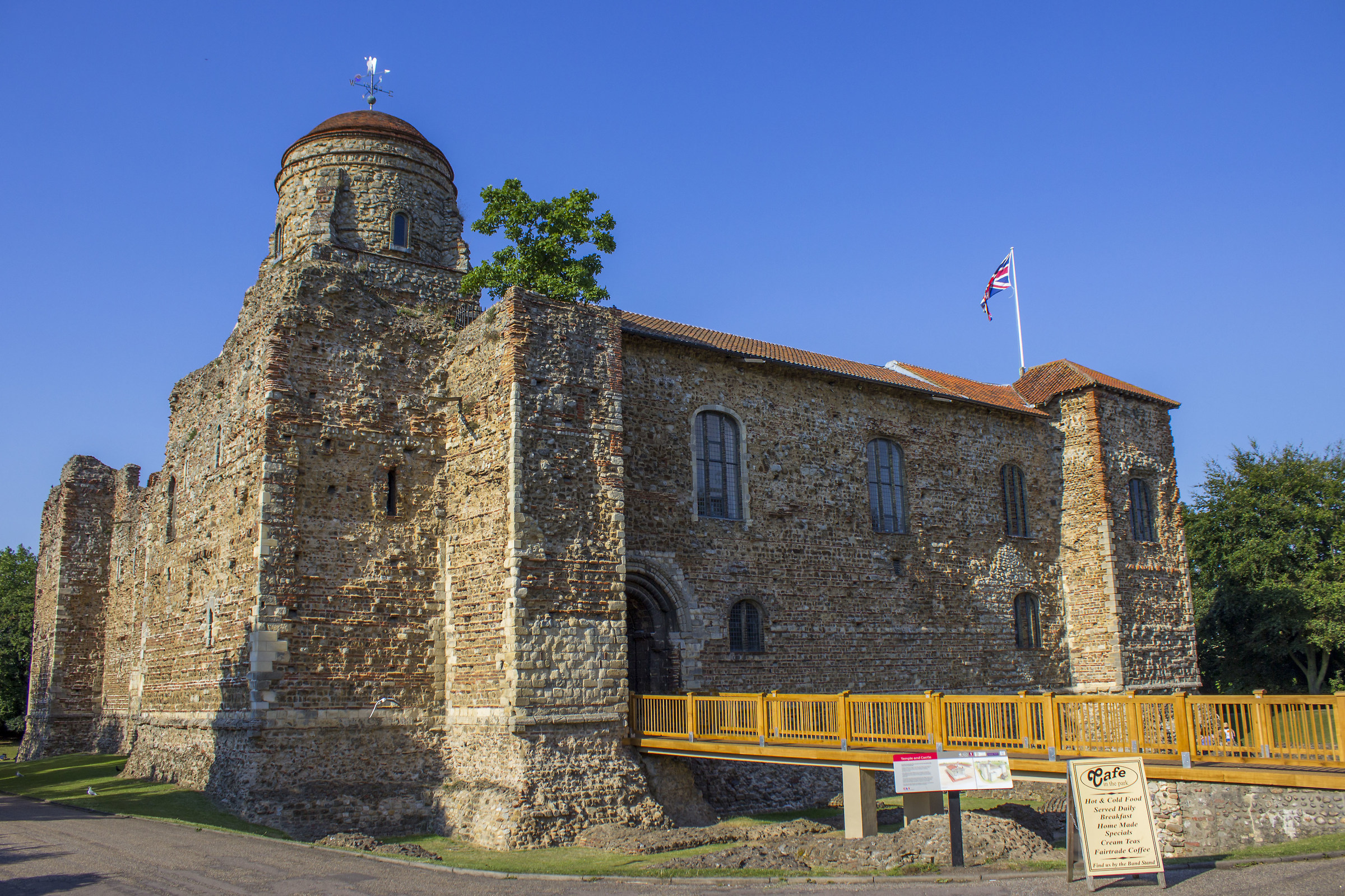 Old Castle Colchester (London UK)