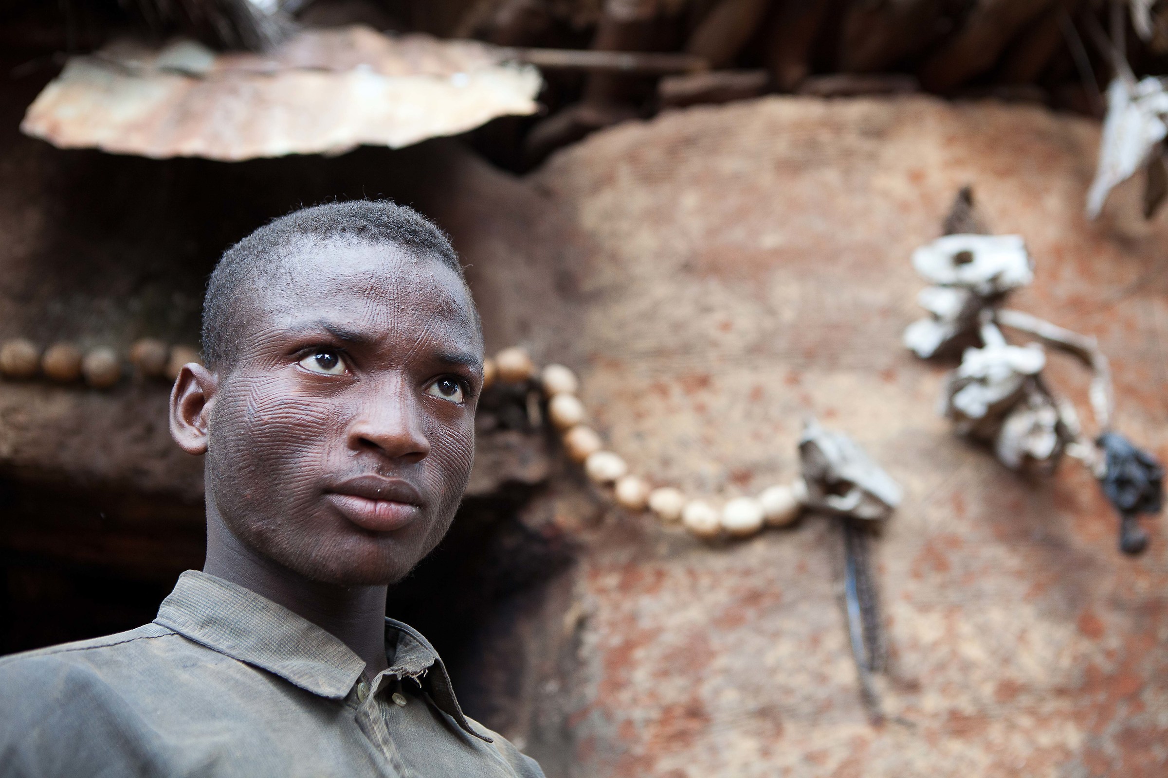 Taneka village, northern Benin