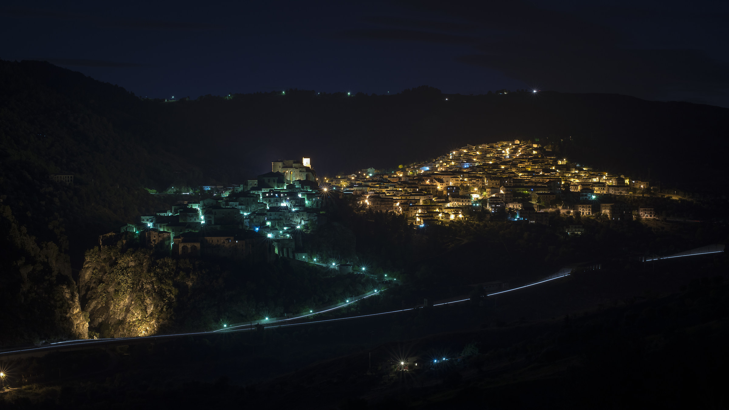 Paesaggi serali ad Oriolo (cs)