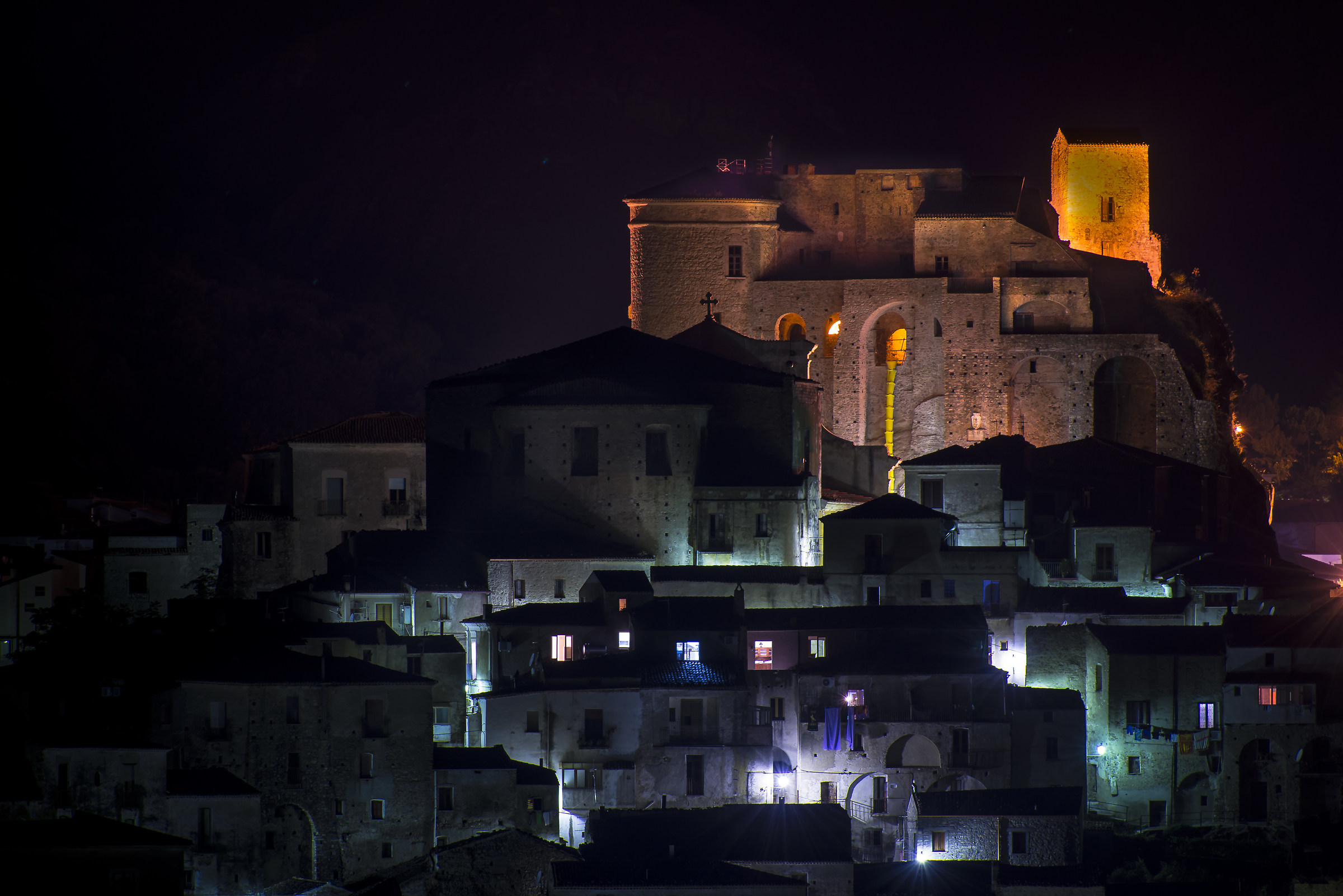 Paesaggi serali ad Oriolo (cs)