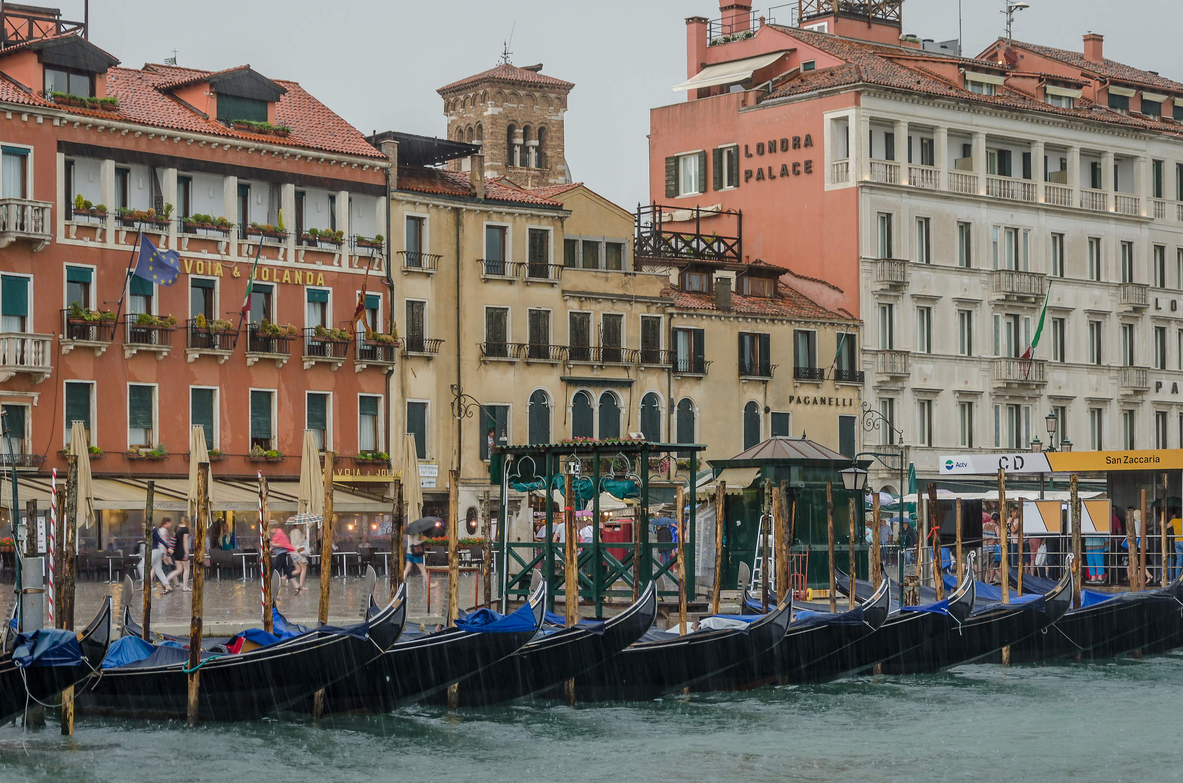 Heavy Rain in Venice