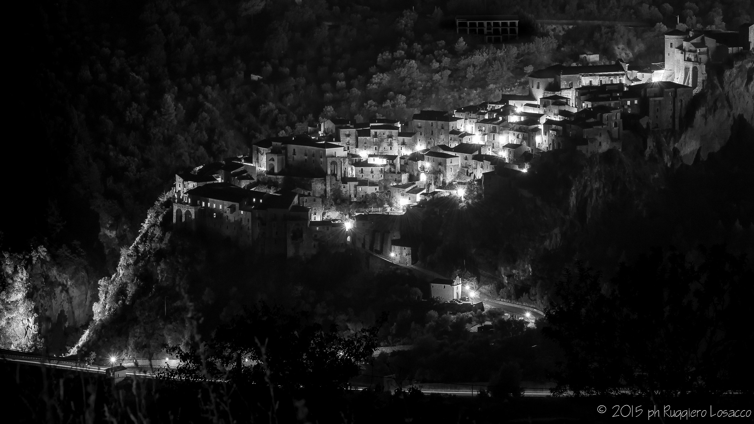 Paesaggi serali ad Oriolo (cs)