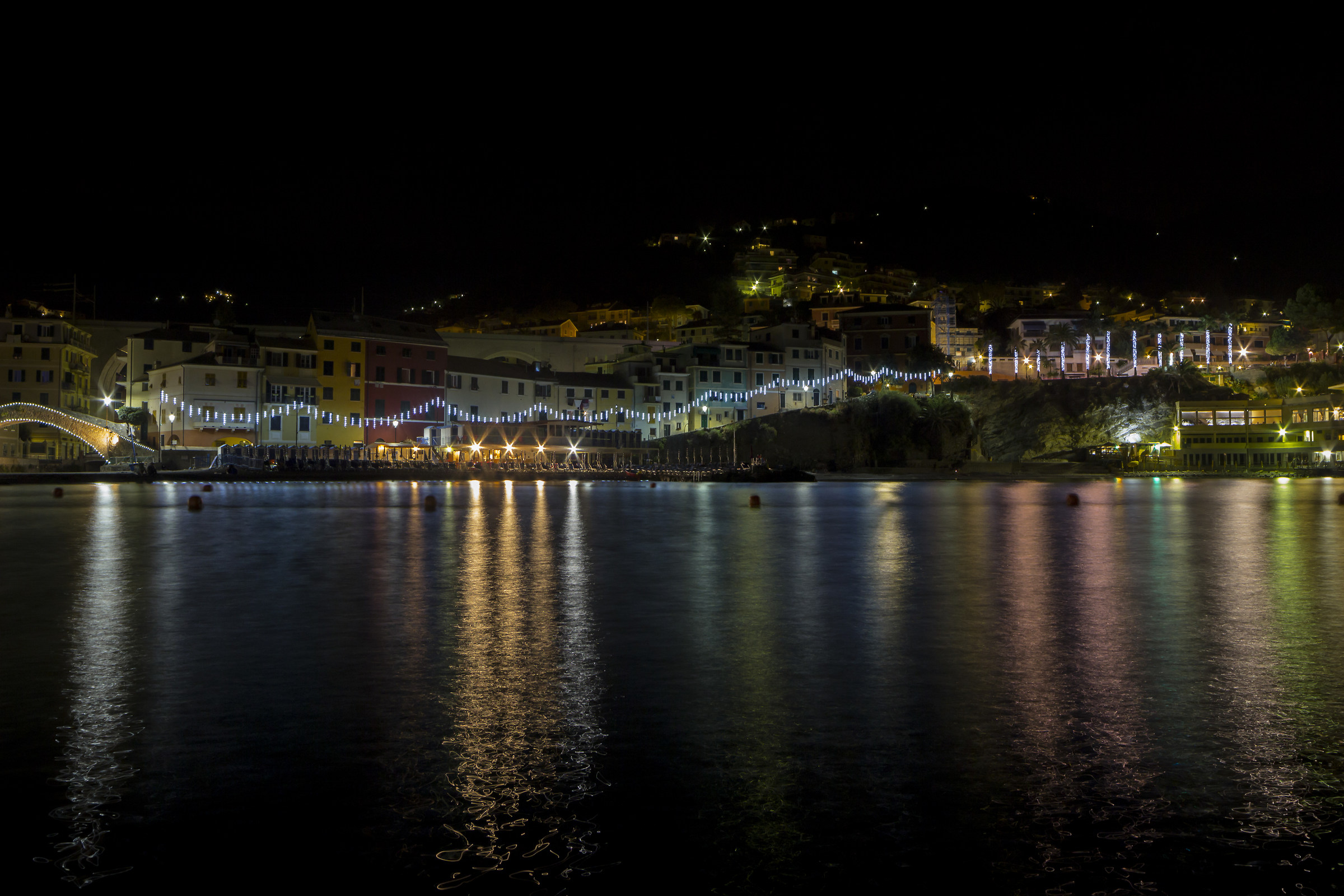 It is like the summer sea at night