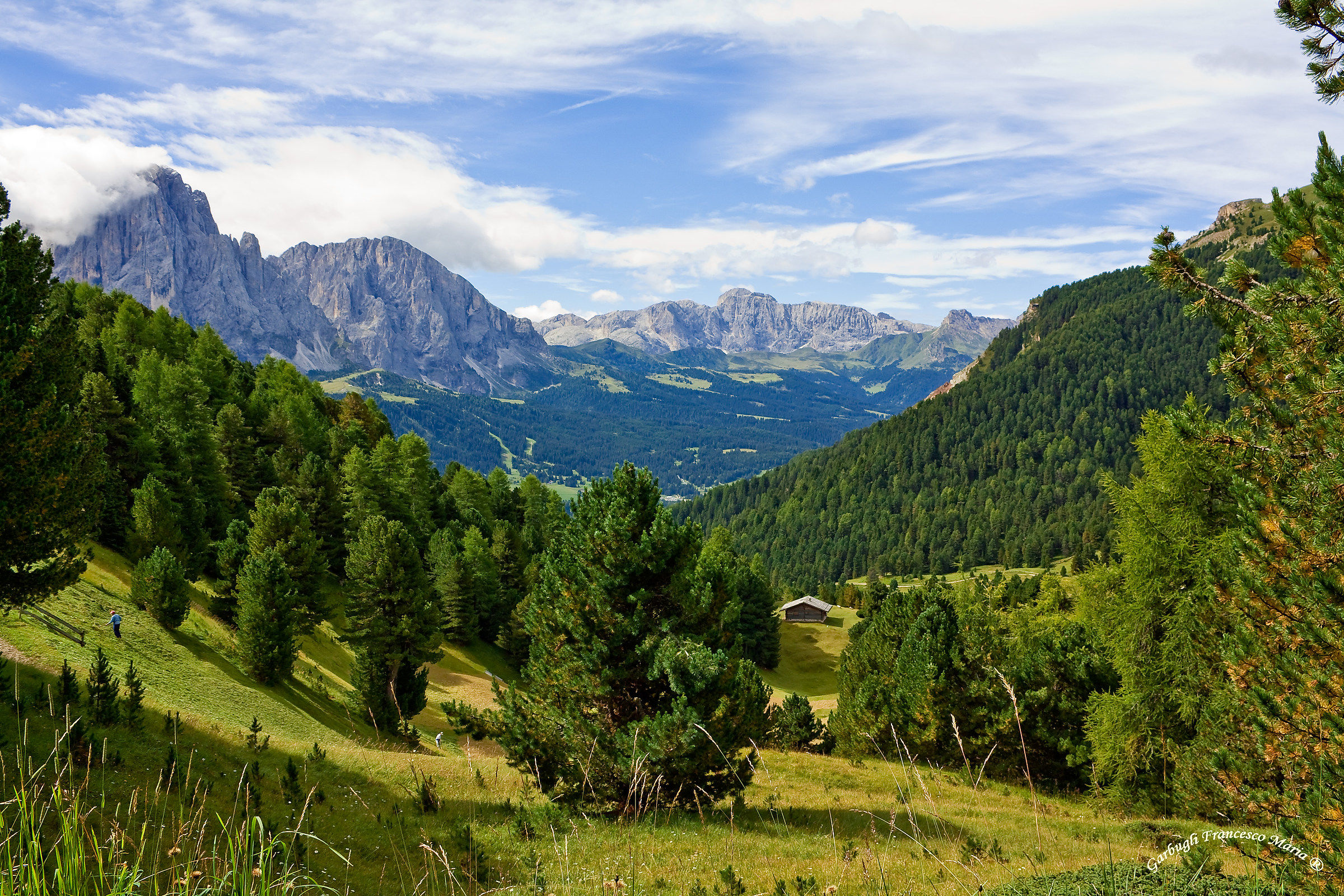 Sasso Sasso Lungo Plate and Alpe di Siusi