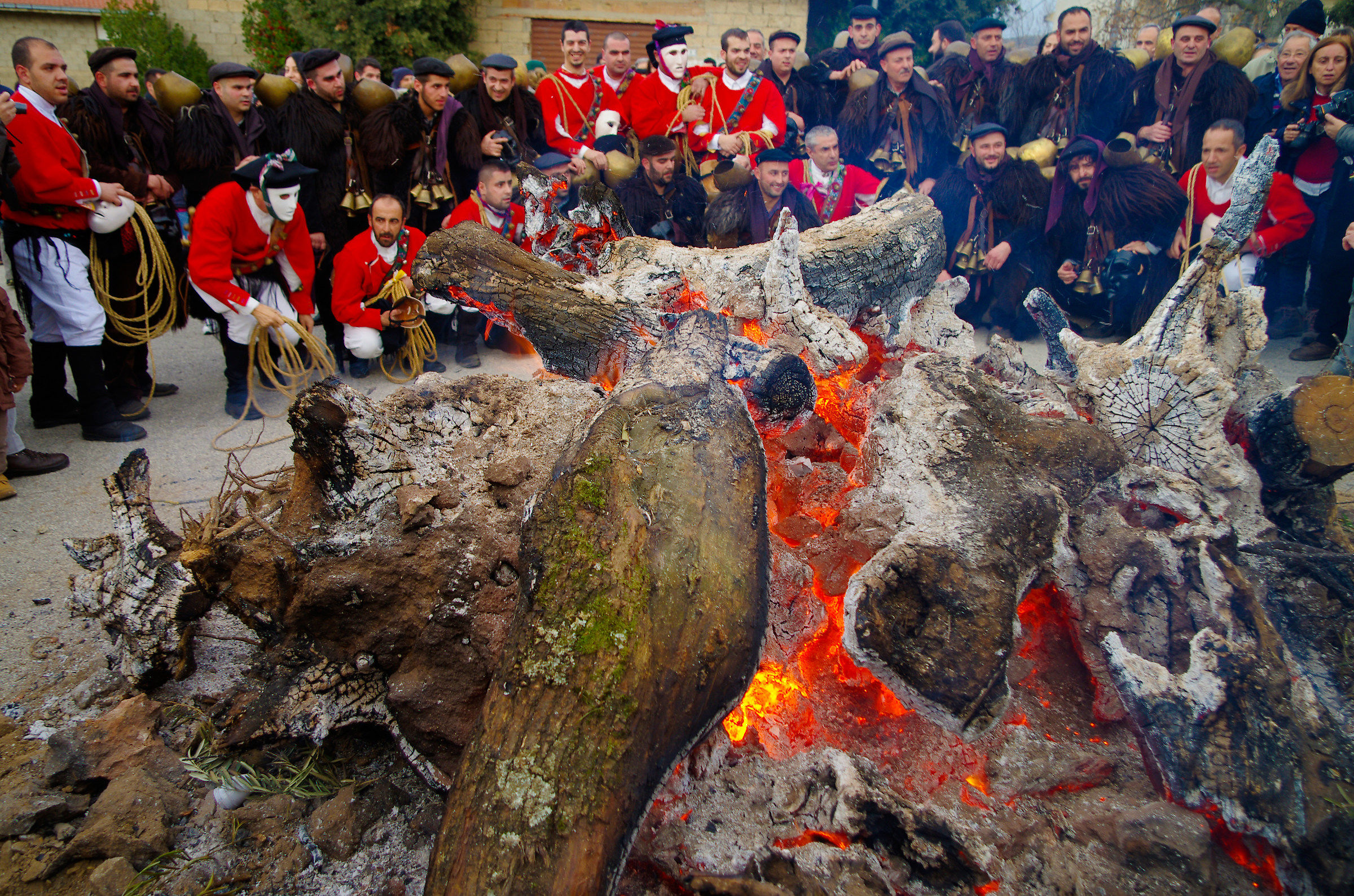 Break around the fire