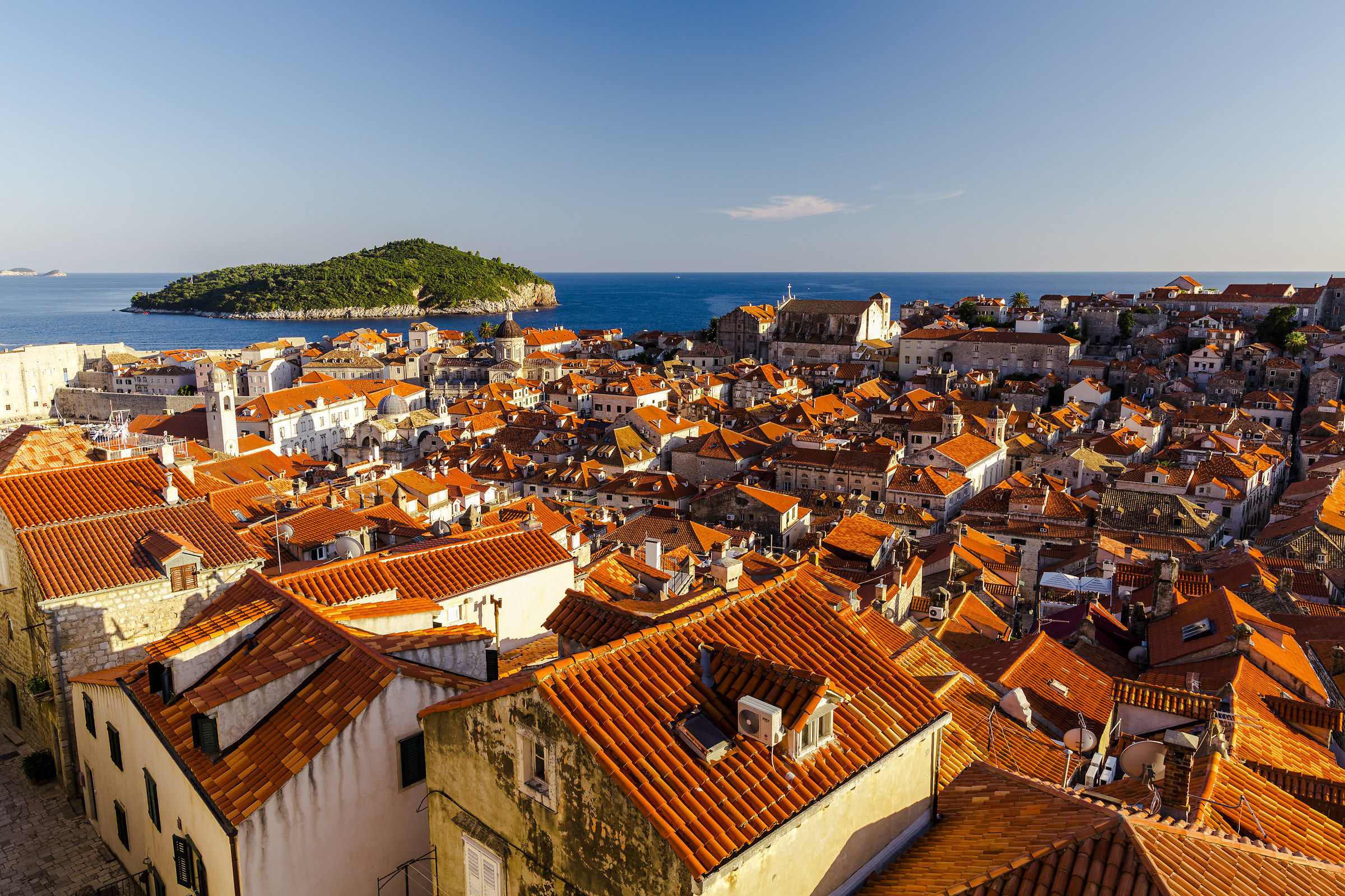 tetti a Dubrovnik