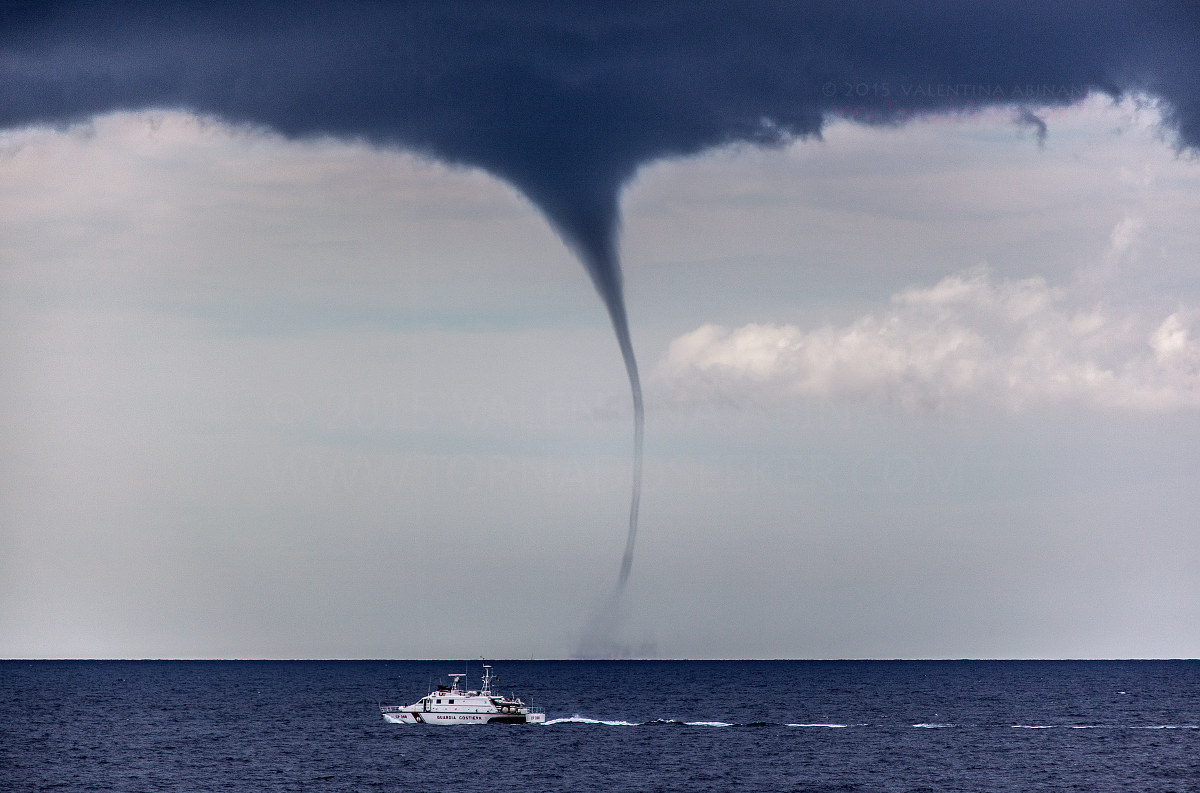 Tromba marina a Genova