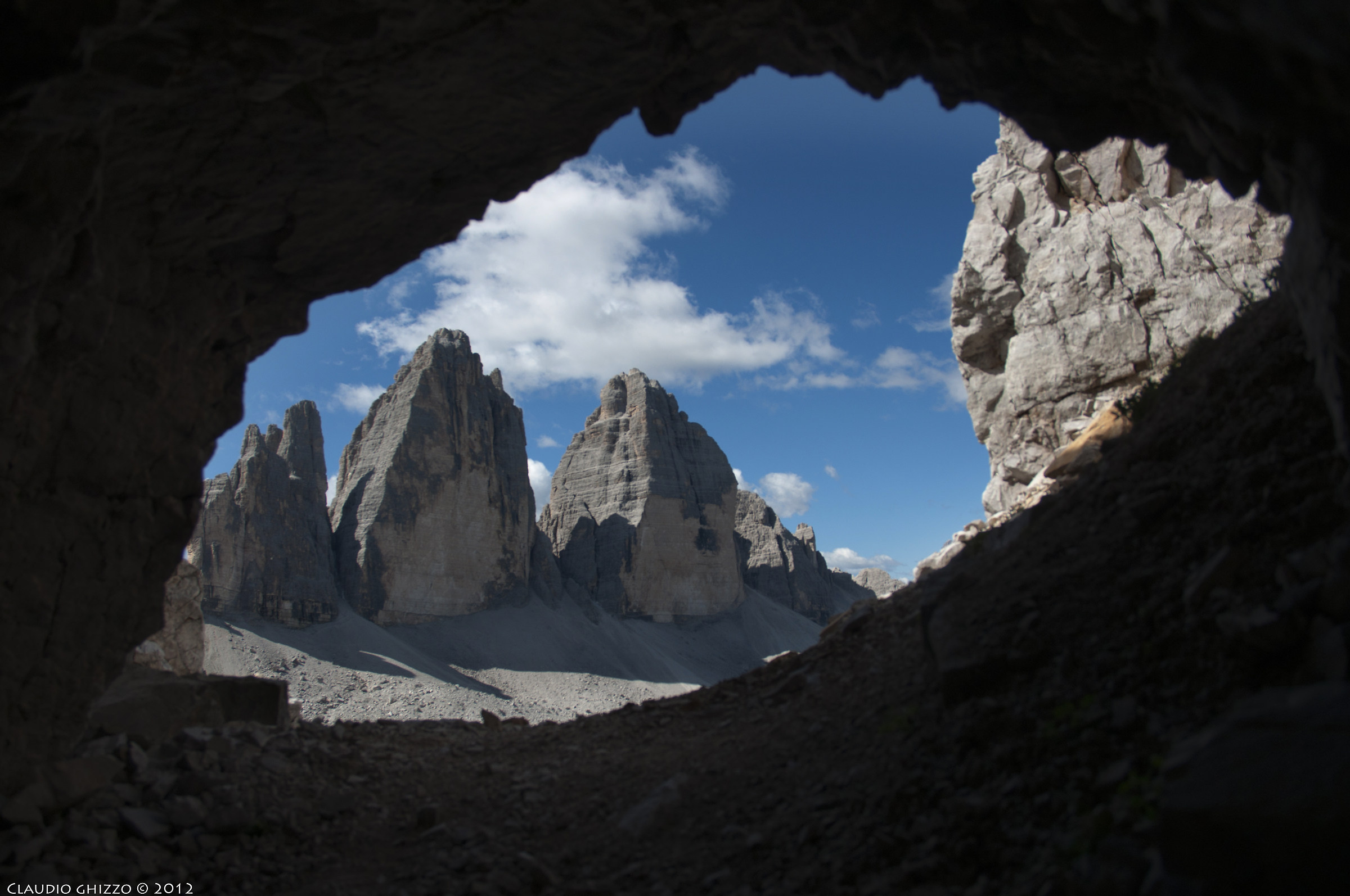 L'occhio sulle tre cime