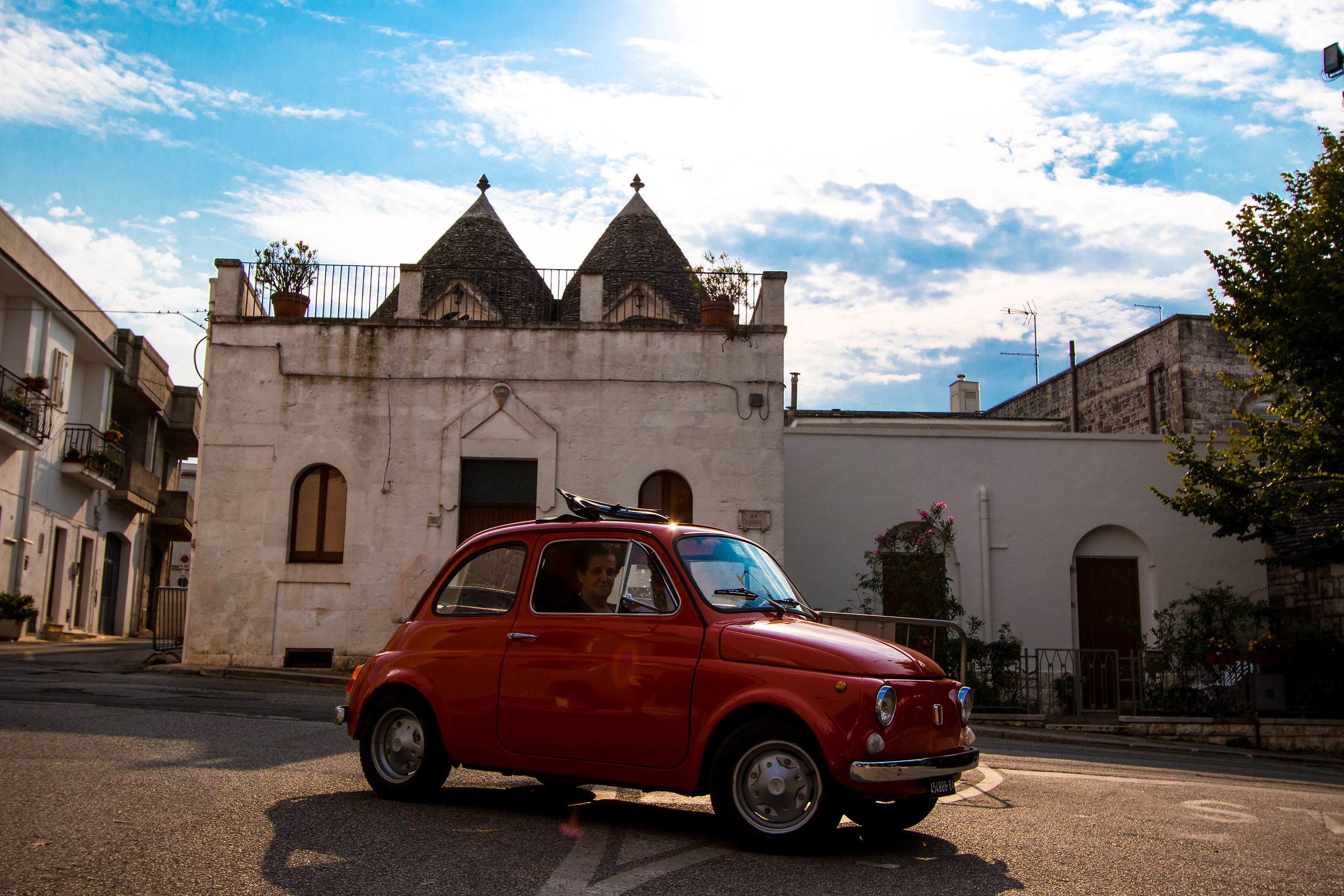 a 500 among the trulli