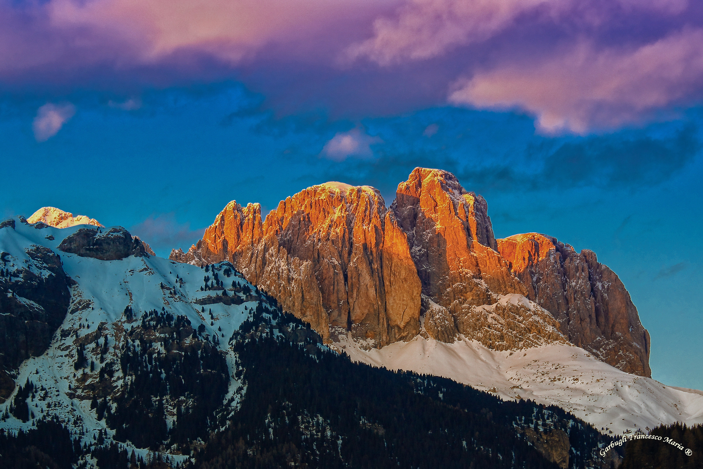 Larsec from Pozza di Fassa