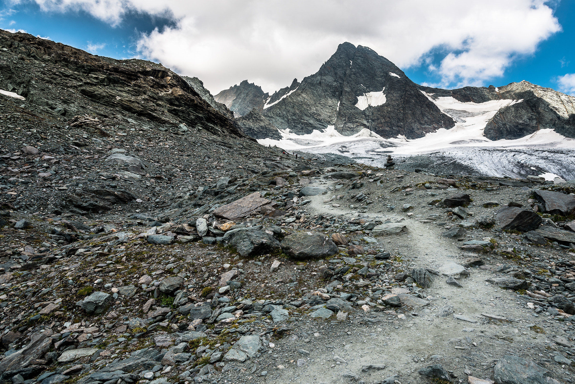 Gossglockner towards Erzherzog Johann Htte