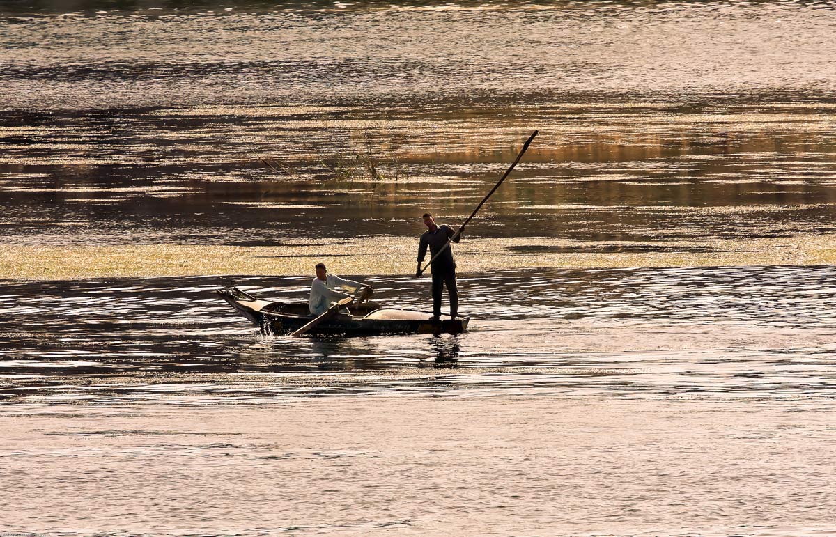 Egitto-Pescatori sul Nilo