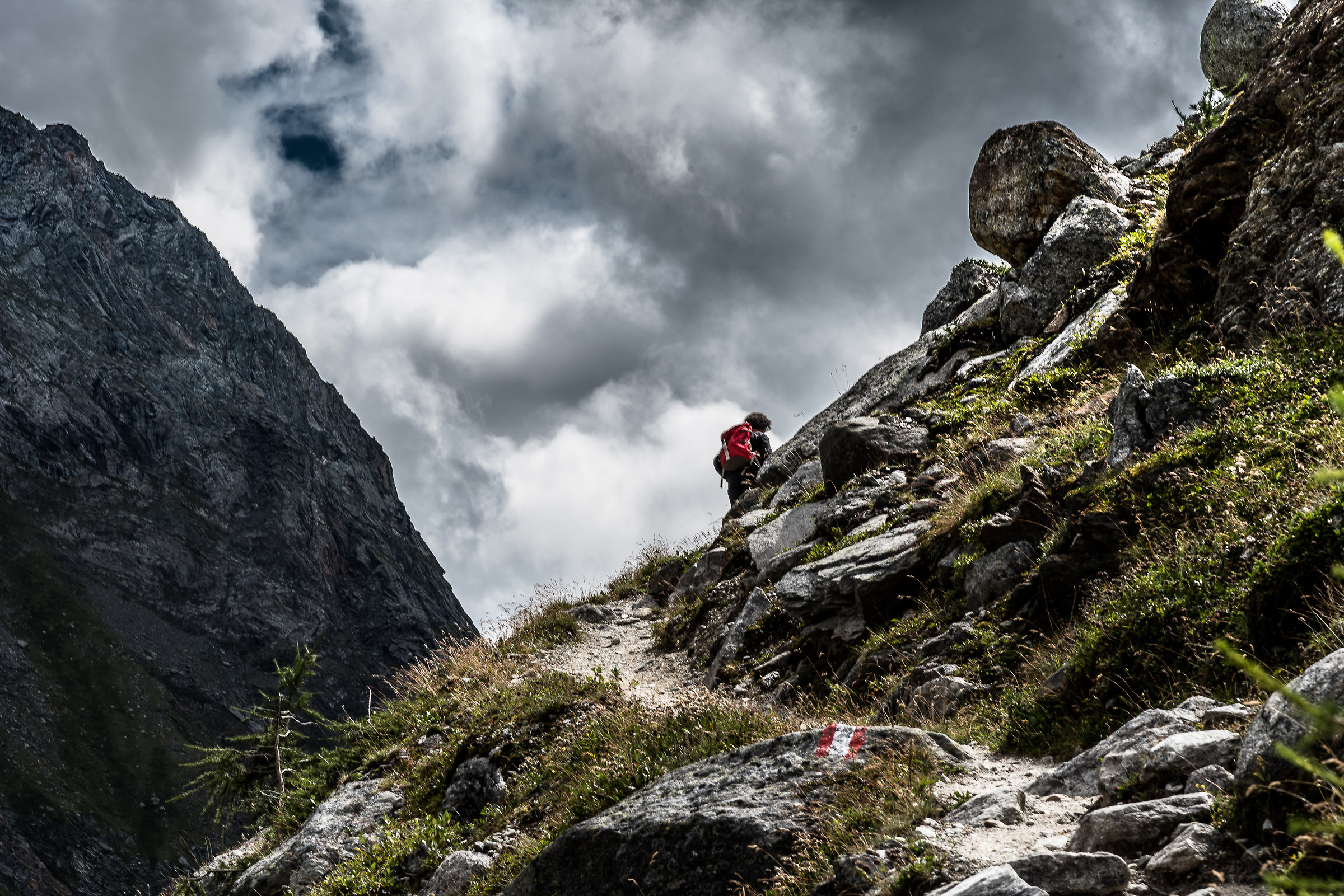 Towards the Rostocker Hutte