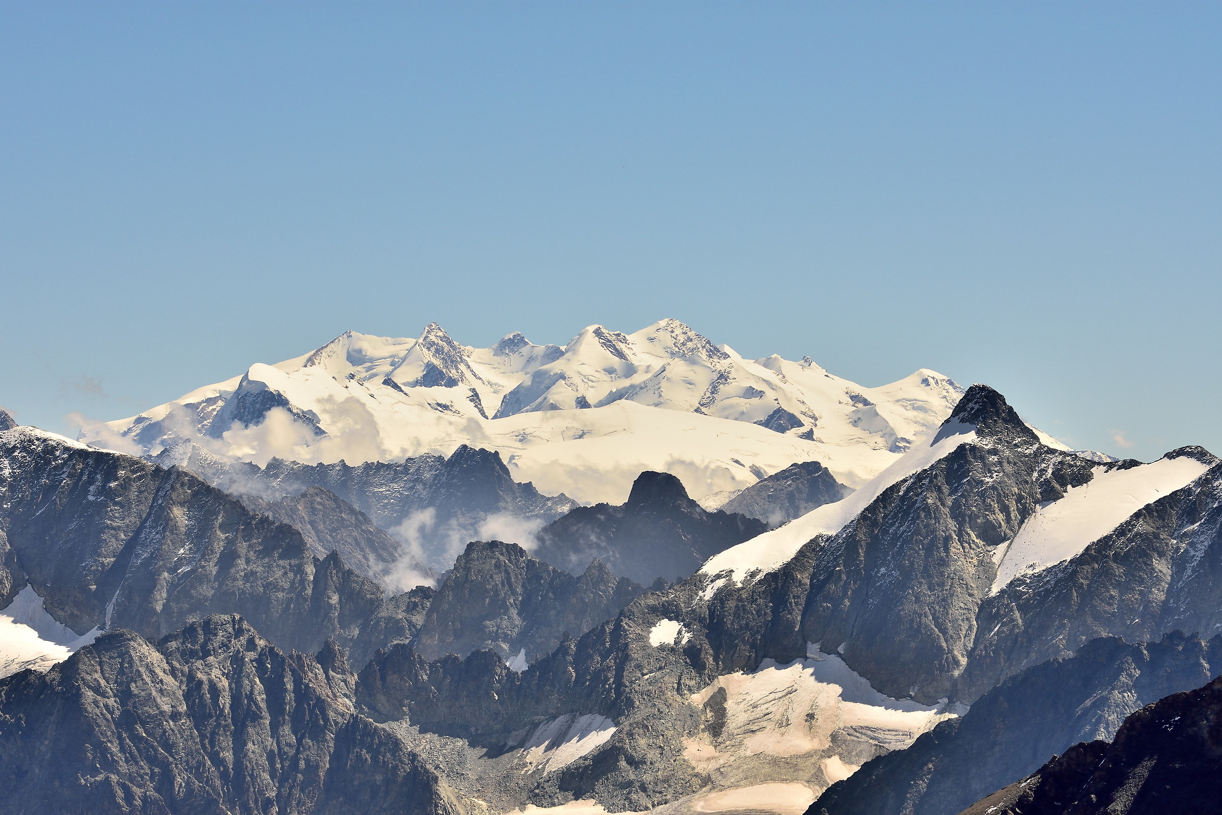 Monte Rosa from Tete Blanche