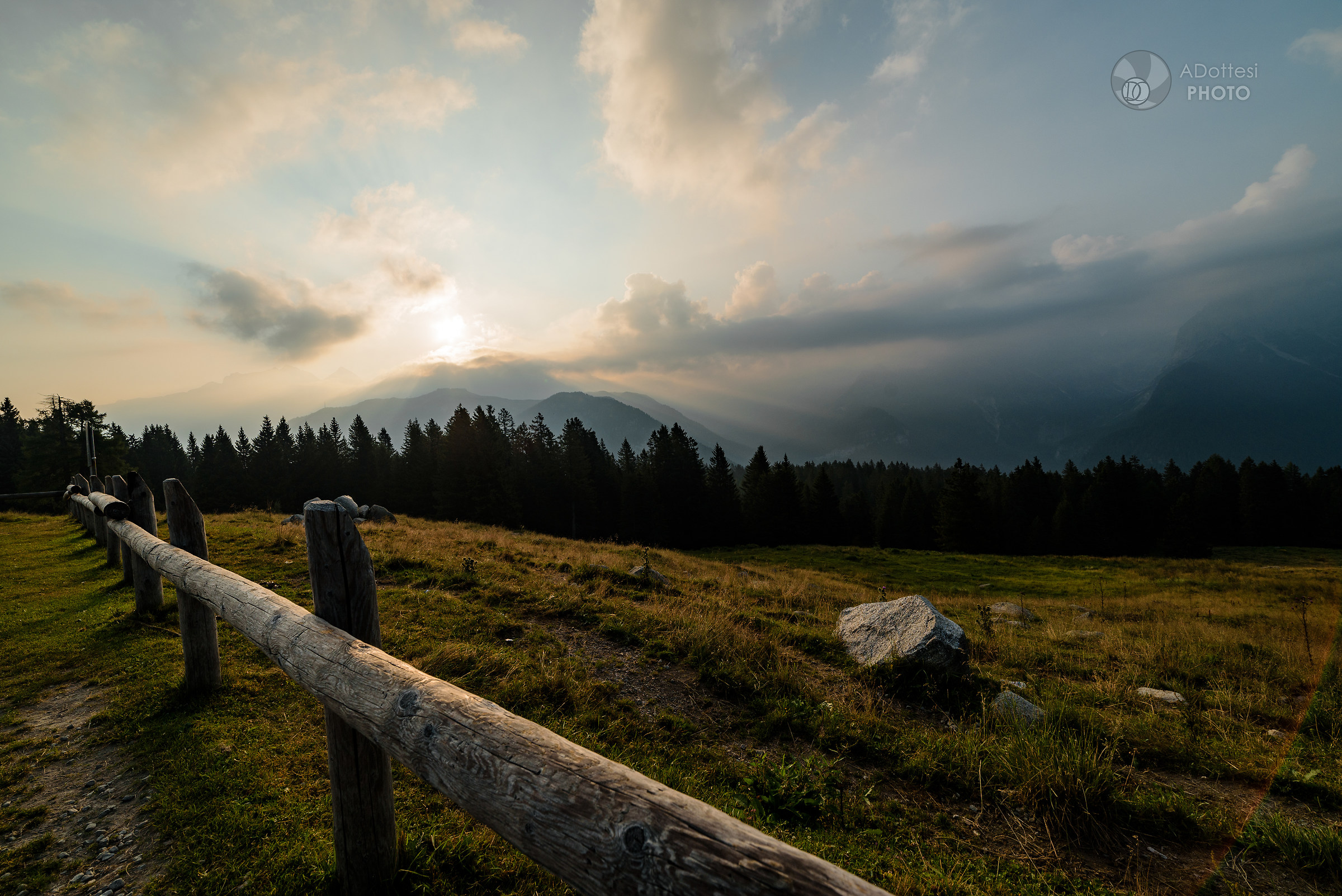 Alba pura di montagna