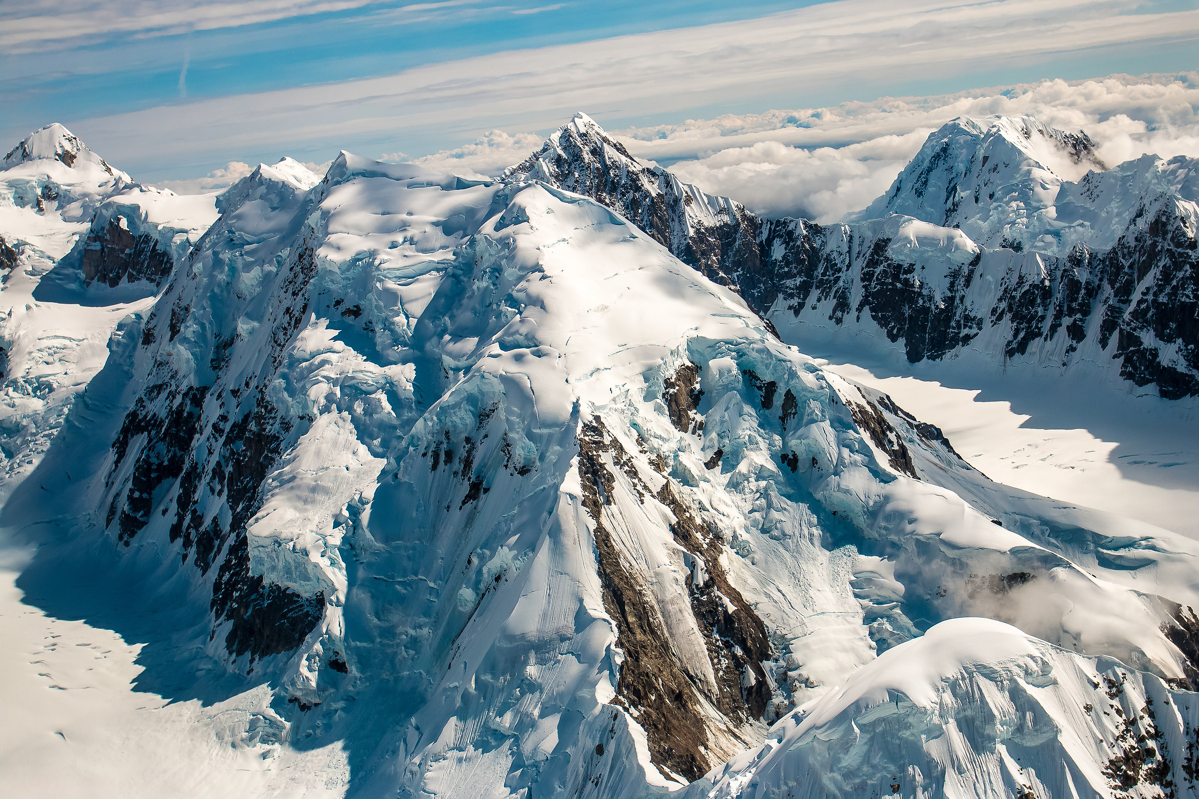 Flying over McKinley