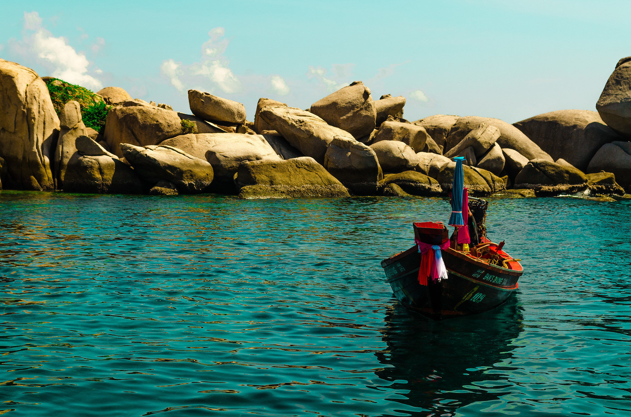 Longtail Boat a Koh Tao