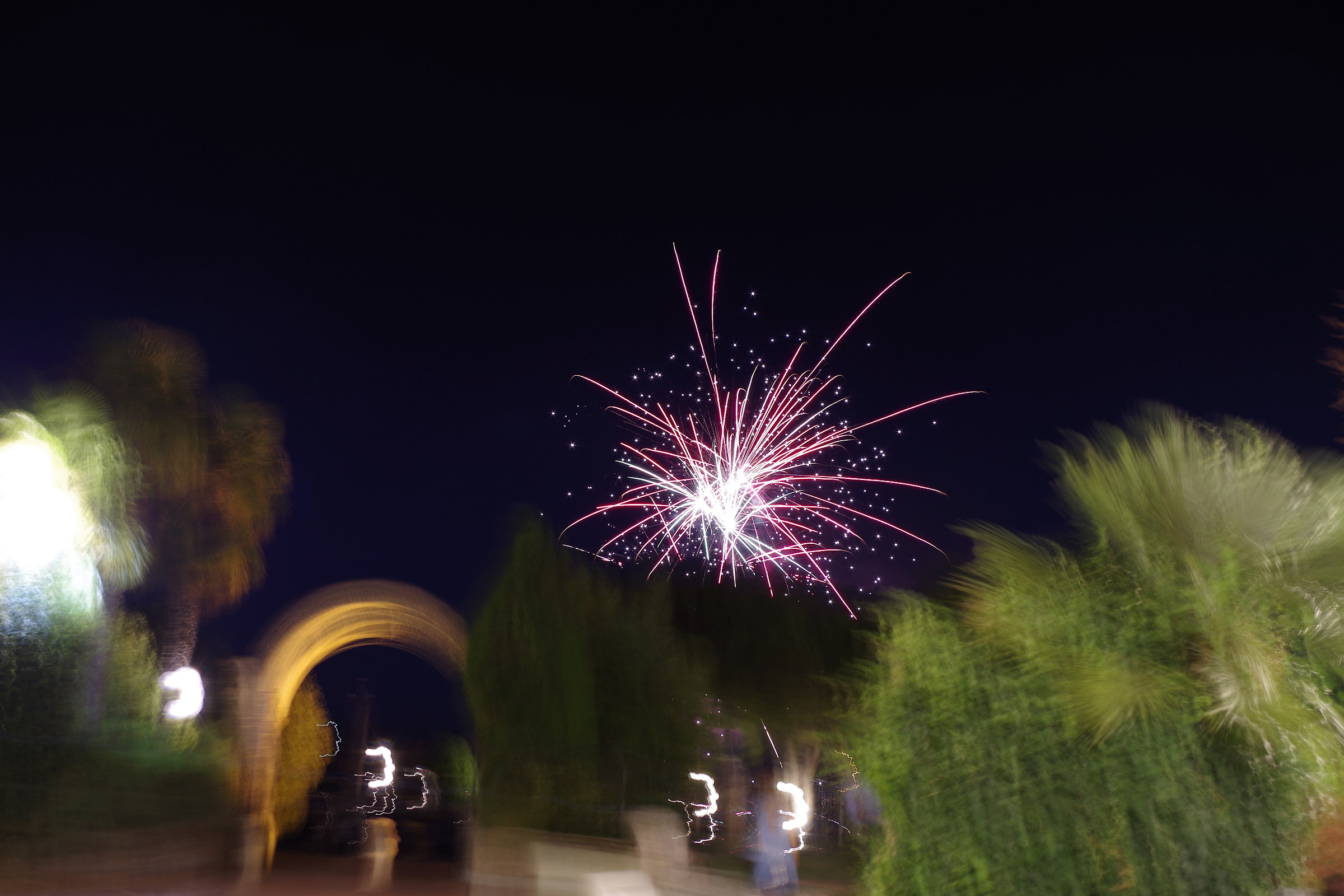 The barrels! Everything trembled