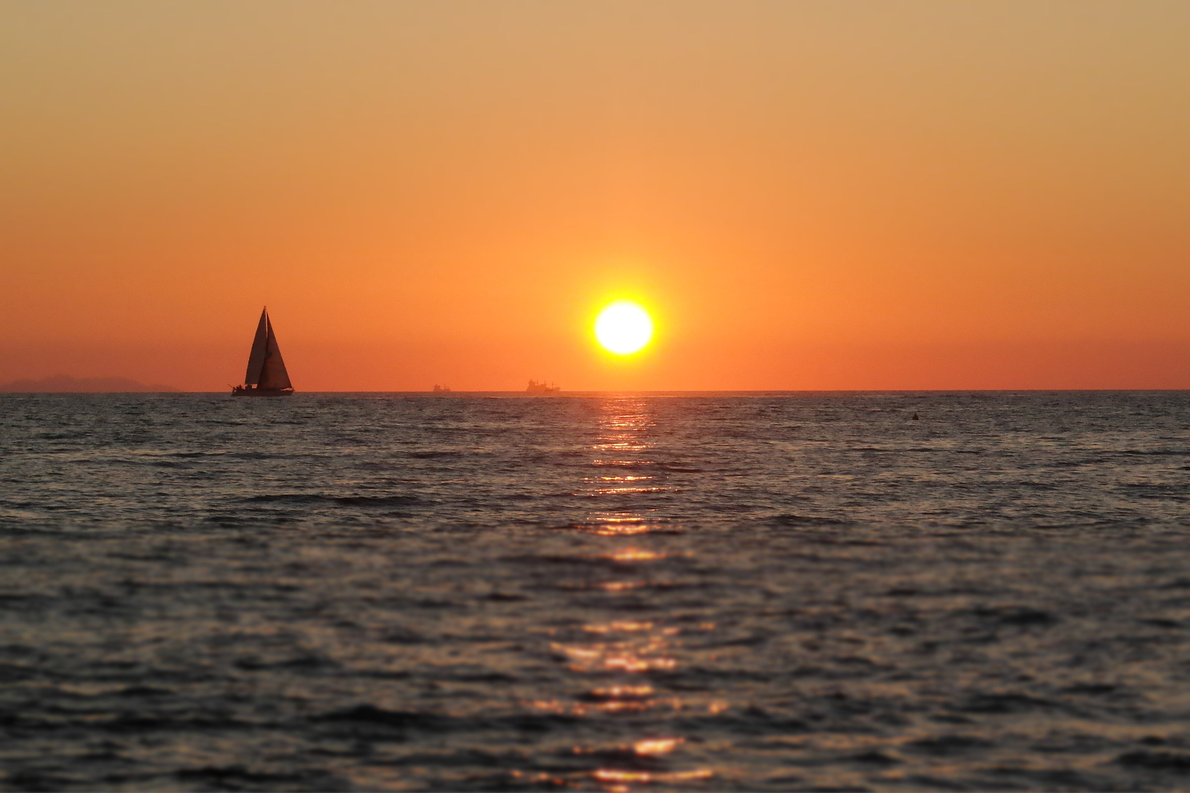 l' ultimo raggio di sole......