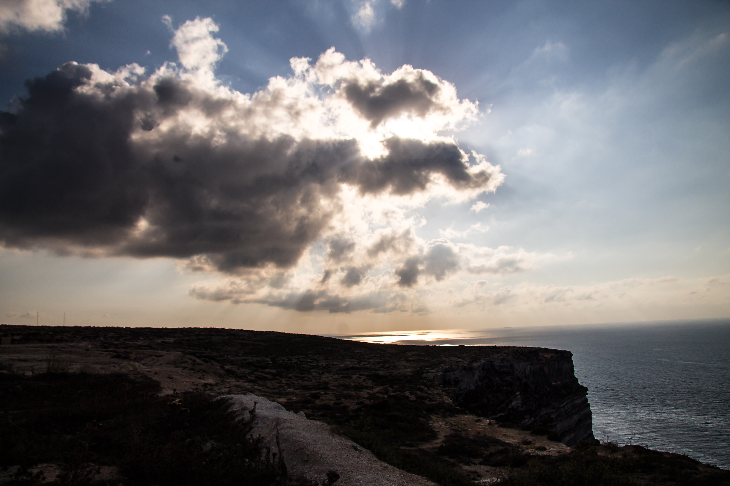 tramonto a lampedusa
