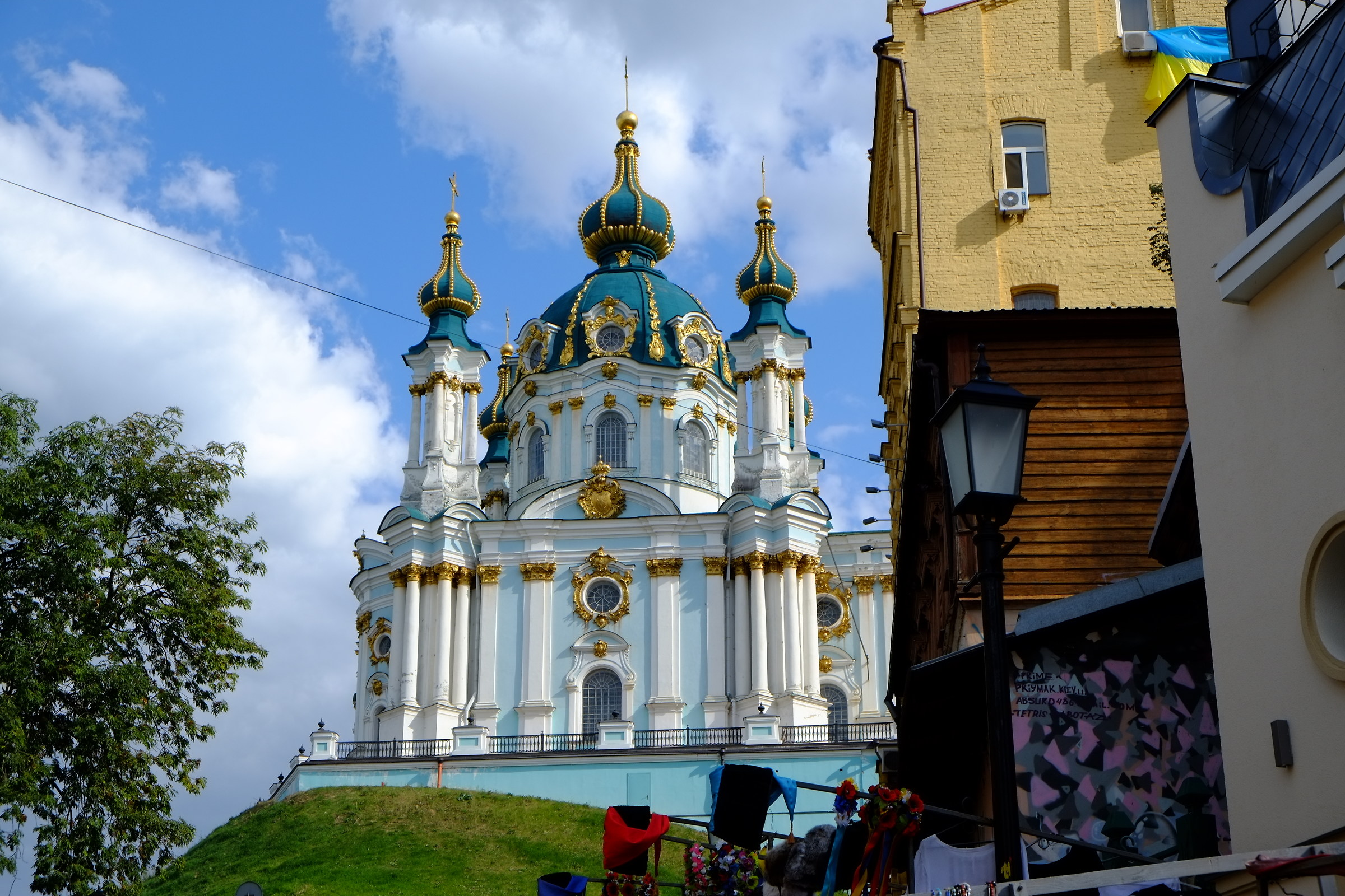 Going by the market of Podil