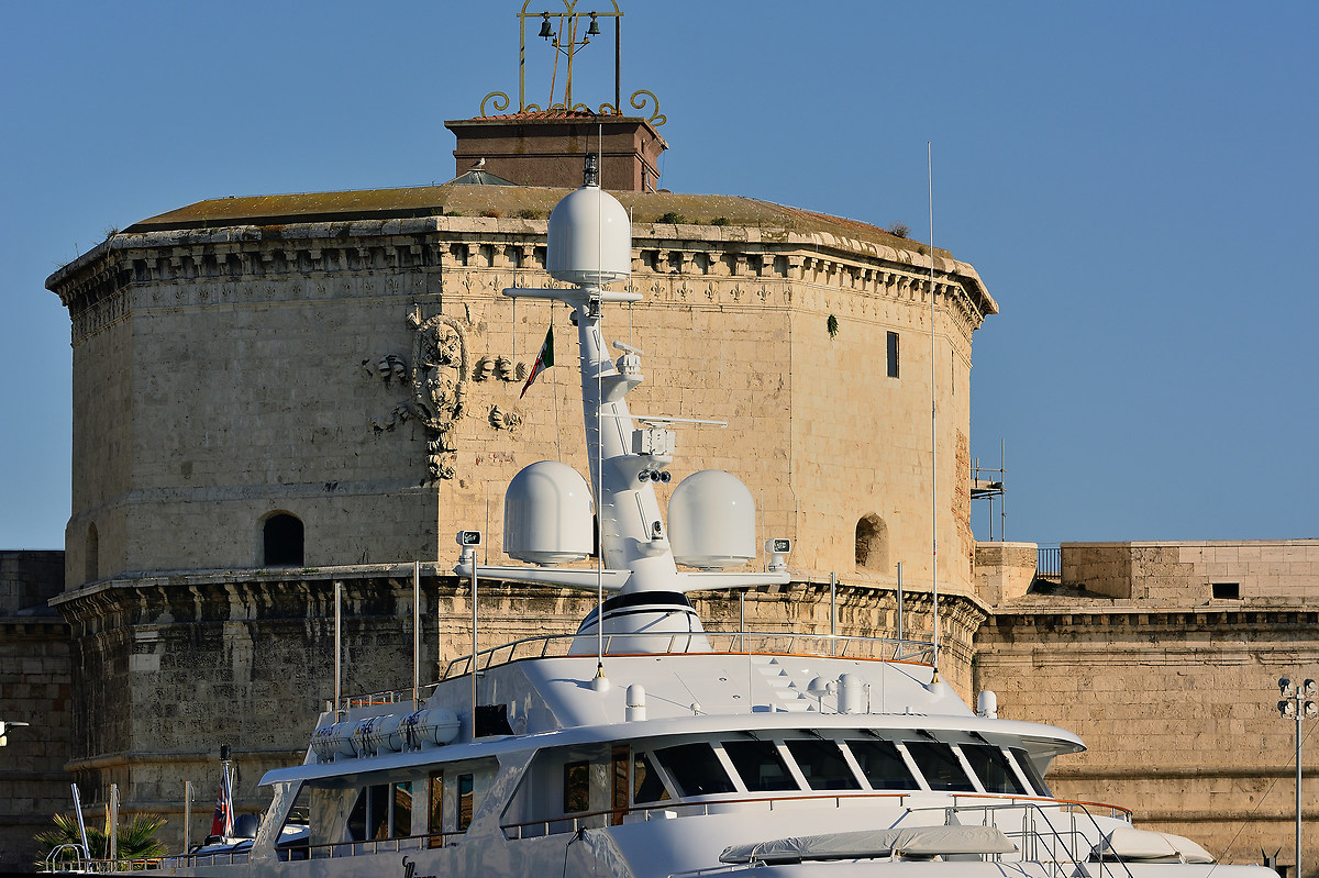 Civitavecchia - new berths to Forte Michelangelo