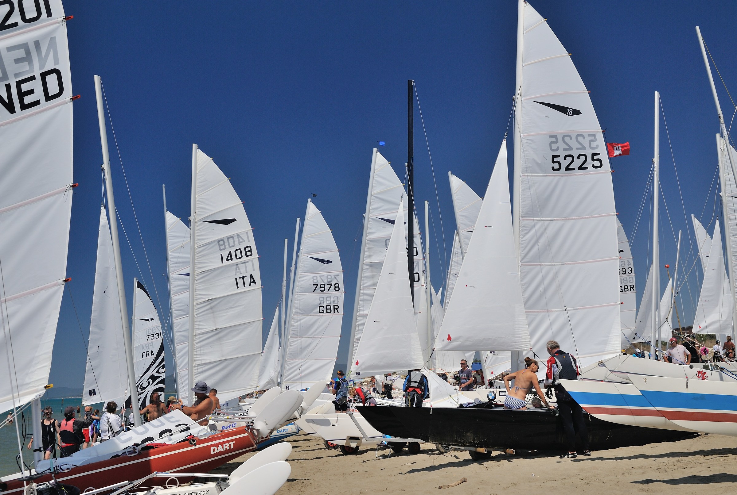 Marina di Grosseto-Regata Trimarani