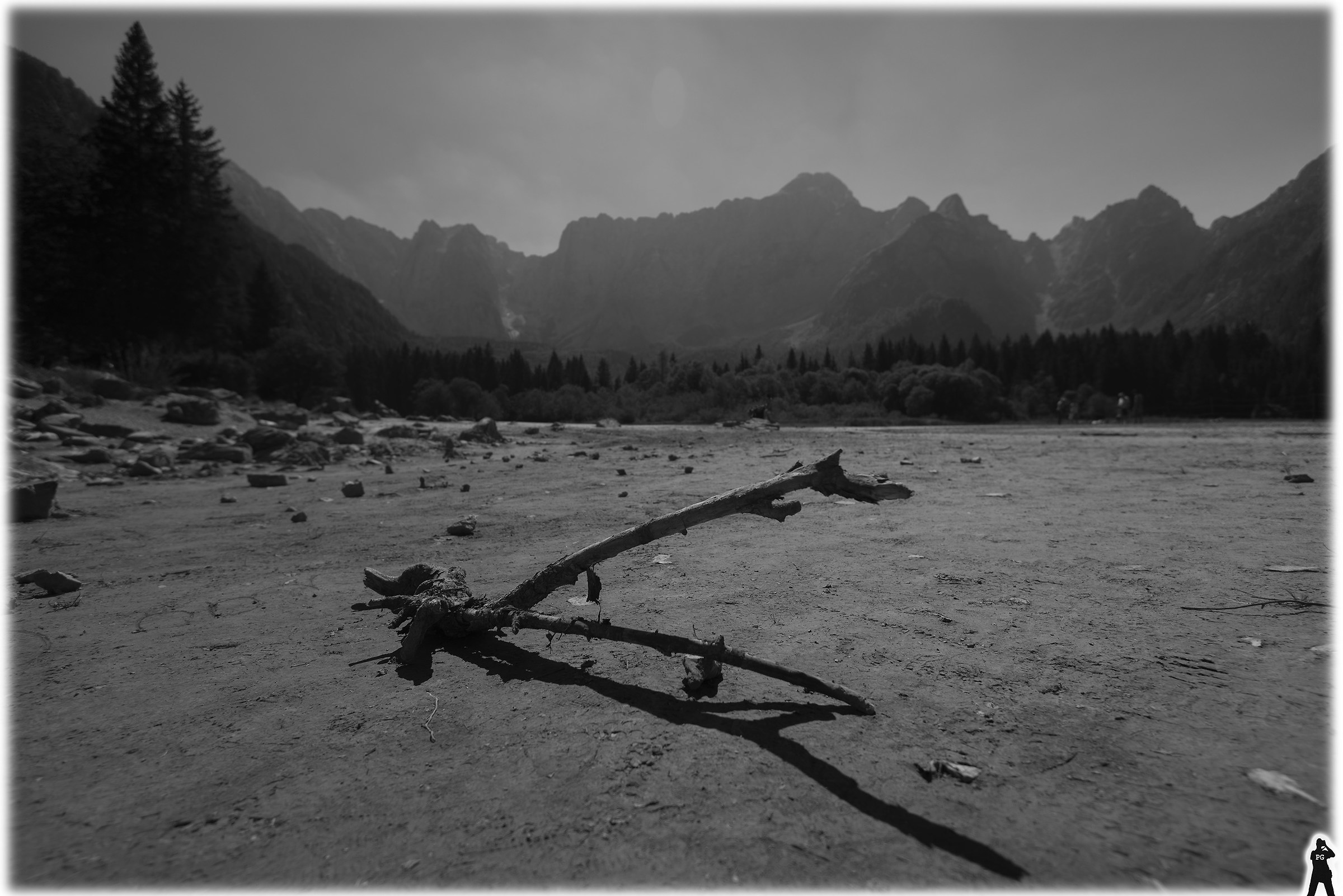 Deserto? No, lago di Fusine!