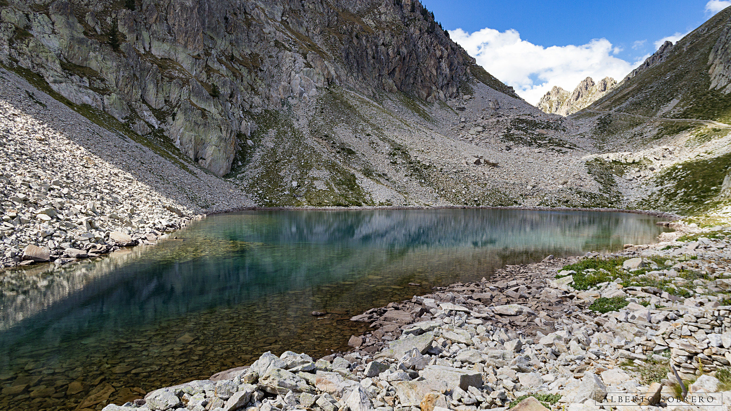 I mille colori del lago (Sott. di Fremamorta-Val Gesso)