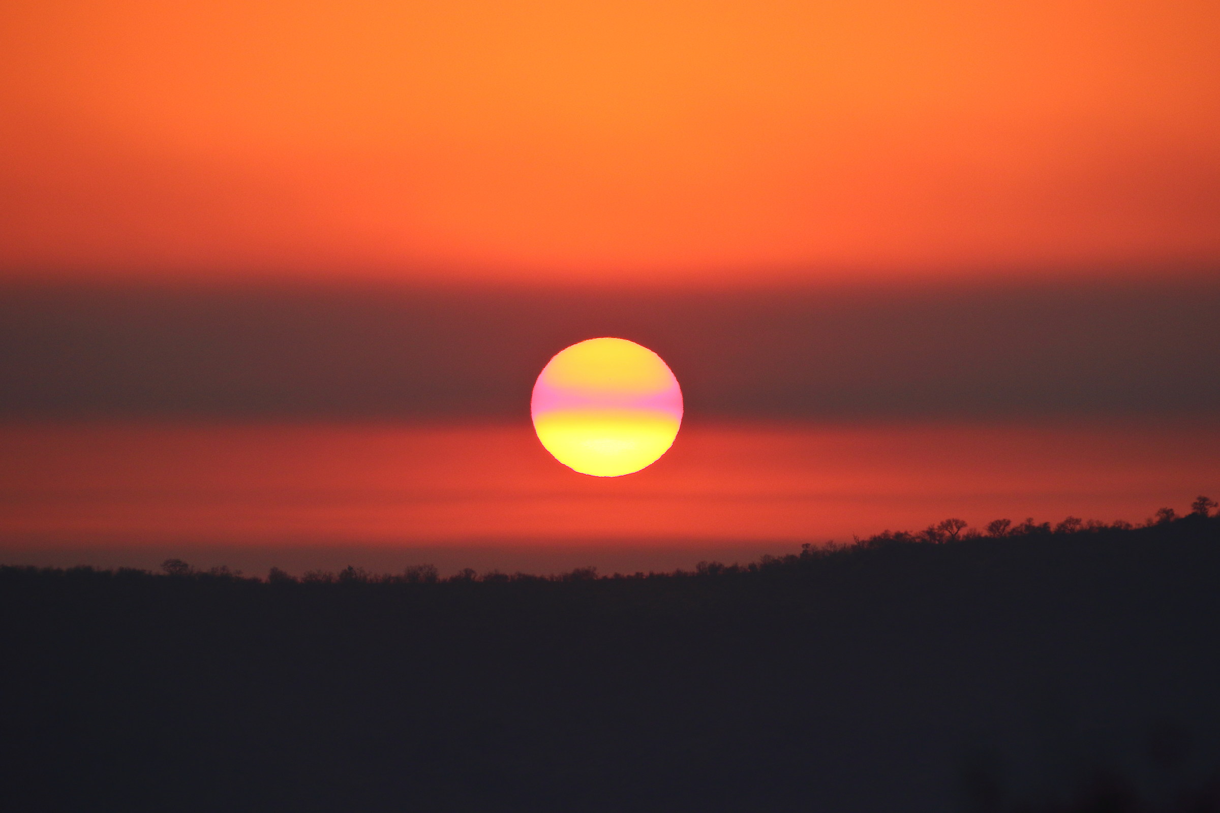 South African sunset