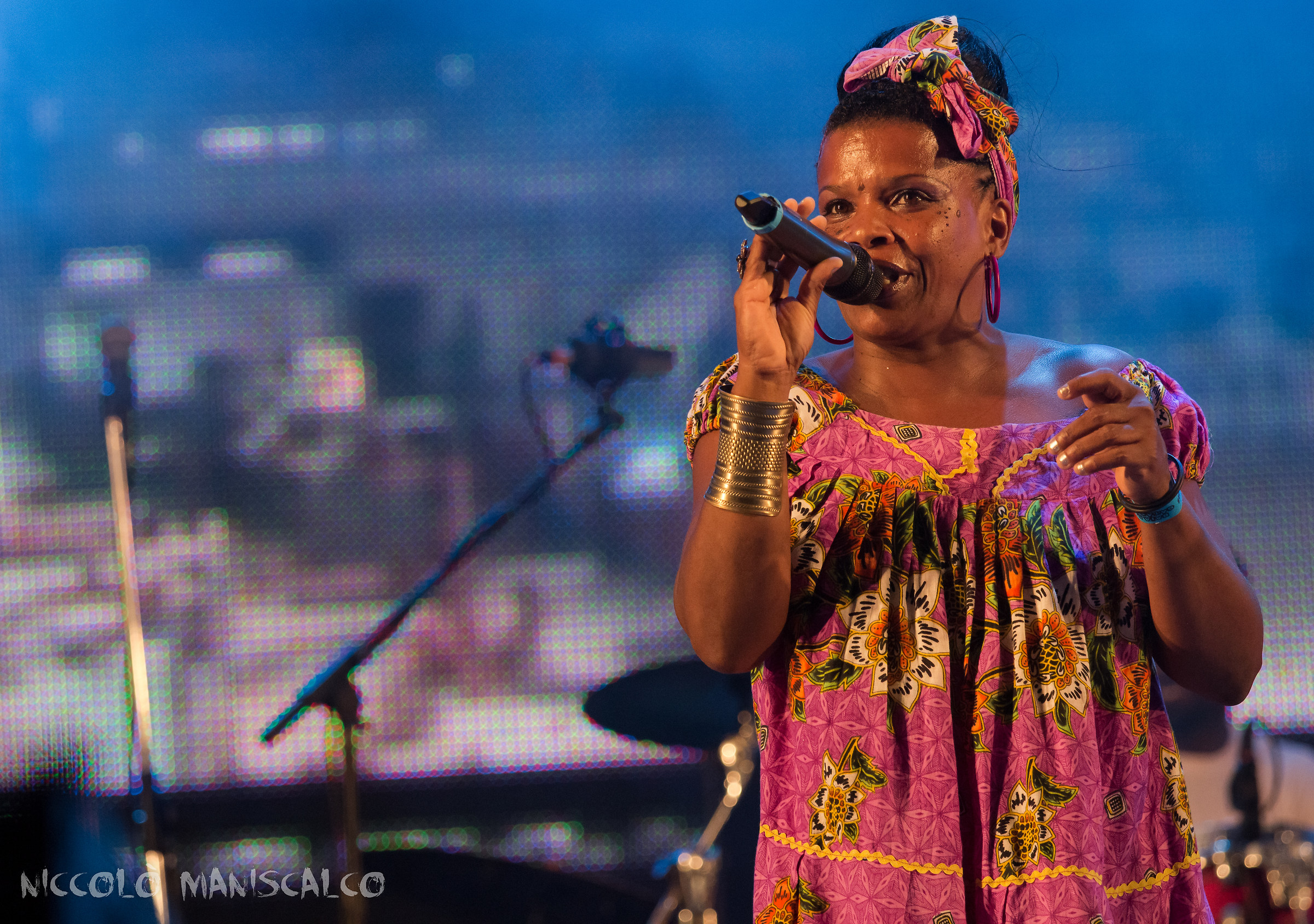 Artista al Festival di Capo Verde