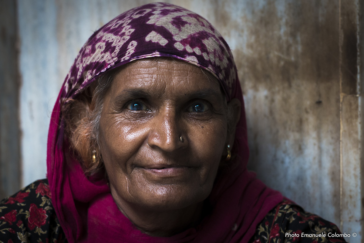 La vecchia al tempio..