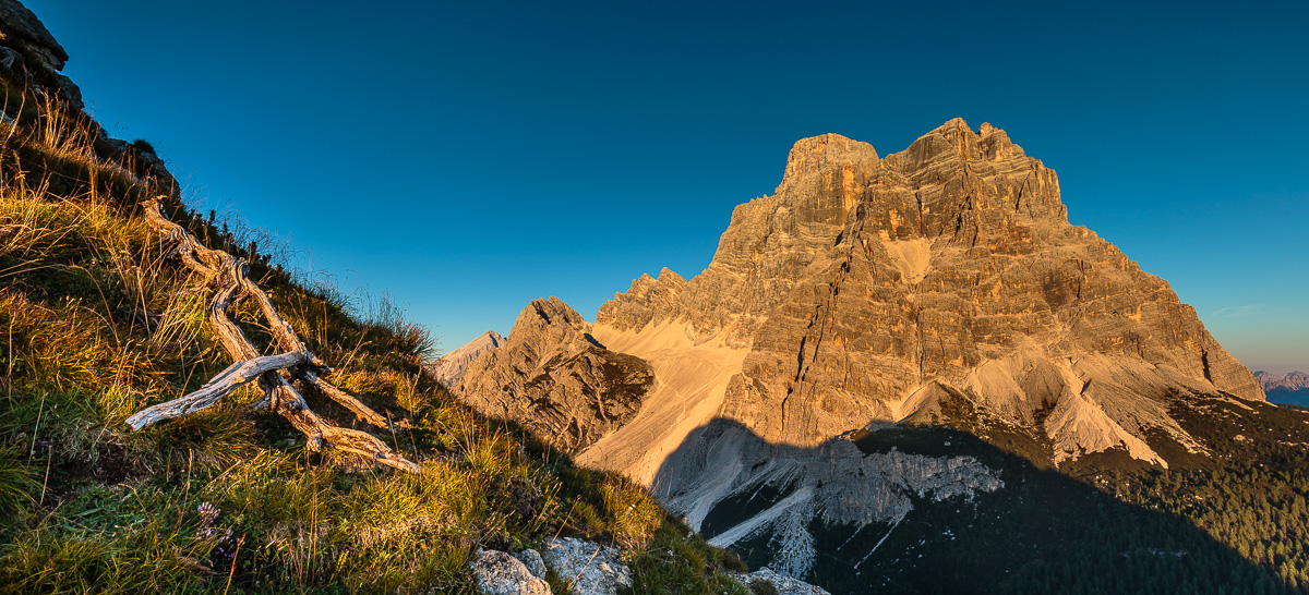 Il Pelmo, dal Monte Crot