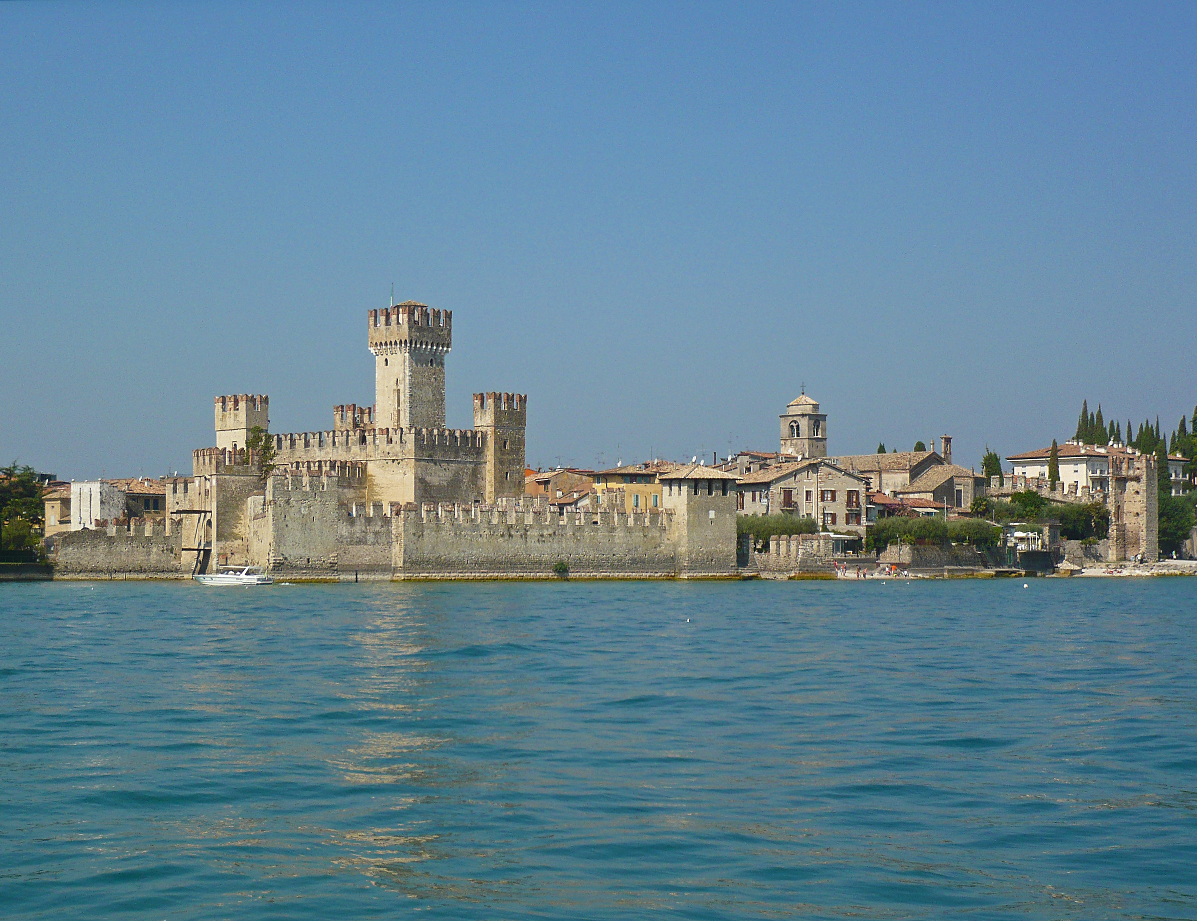 Sirmione - The fortress Scala