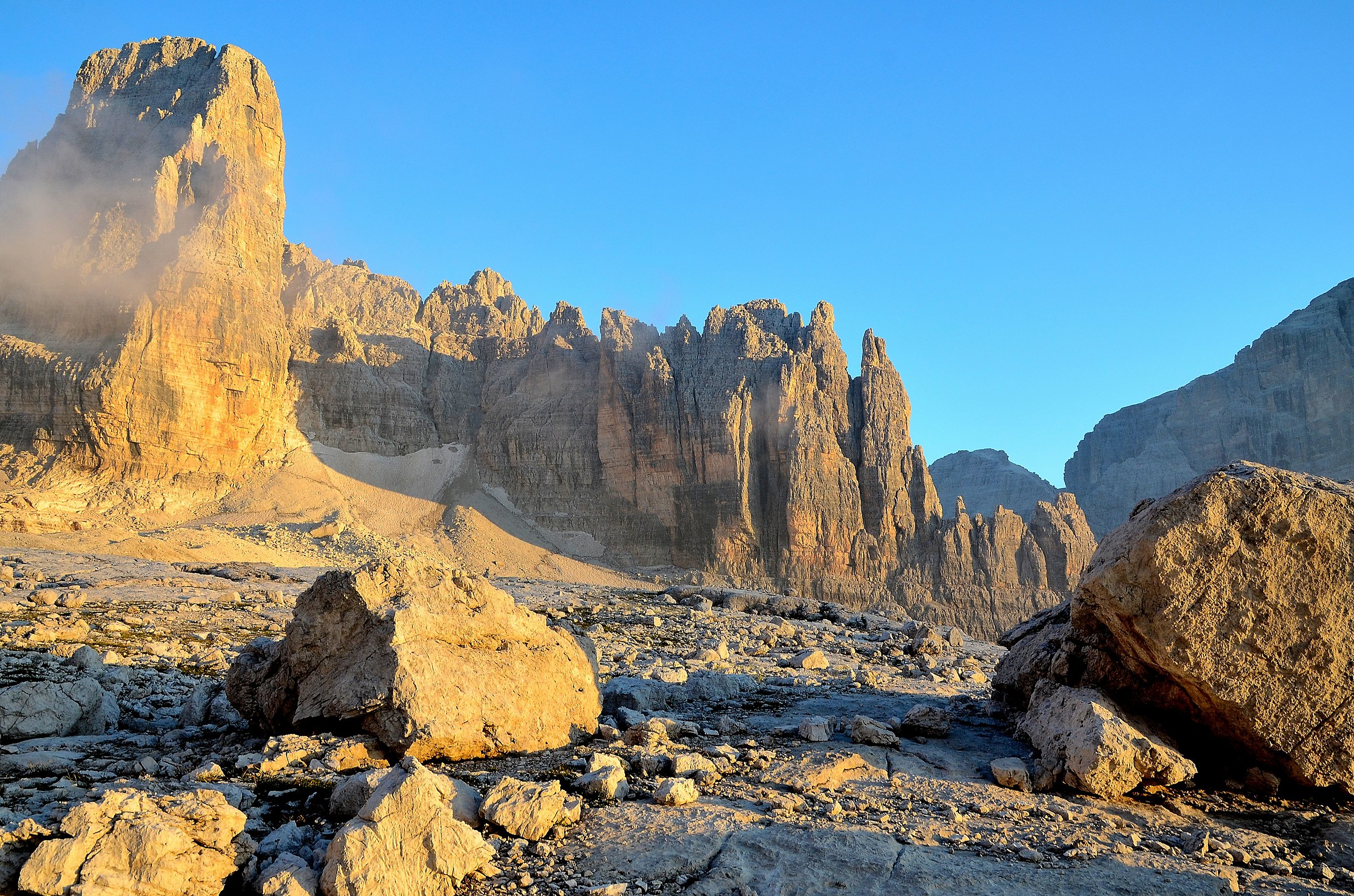 Last light on the Brenta