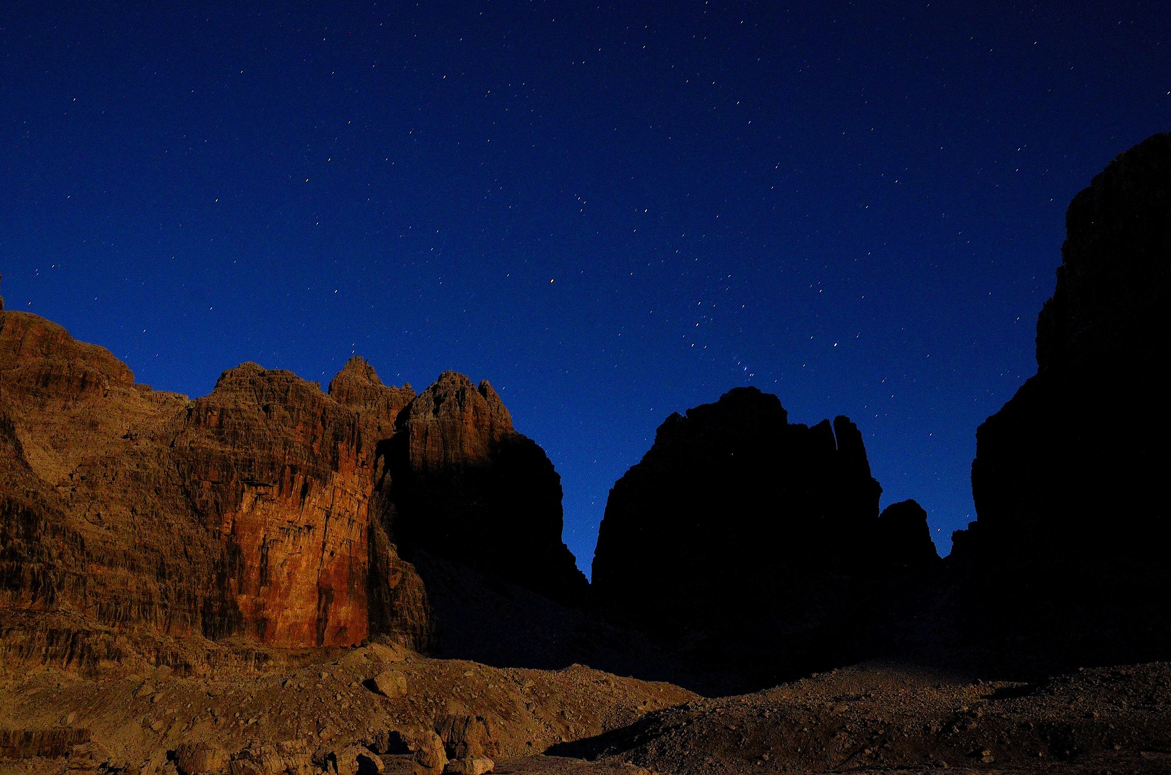 Al chiaro di luna, sul Brenta