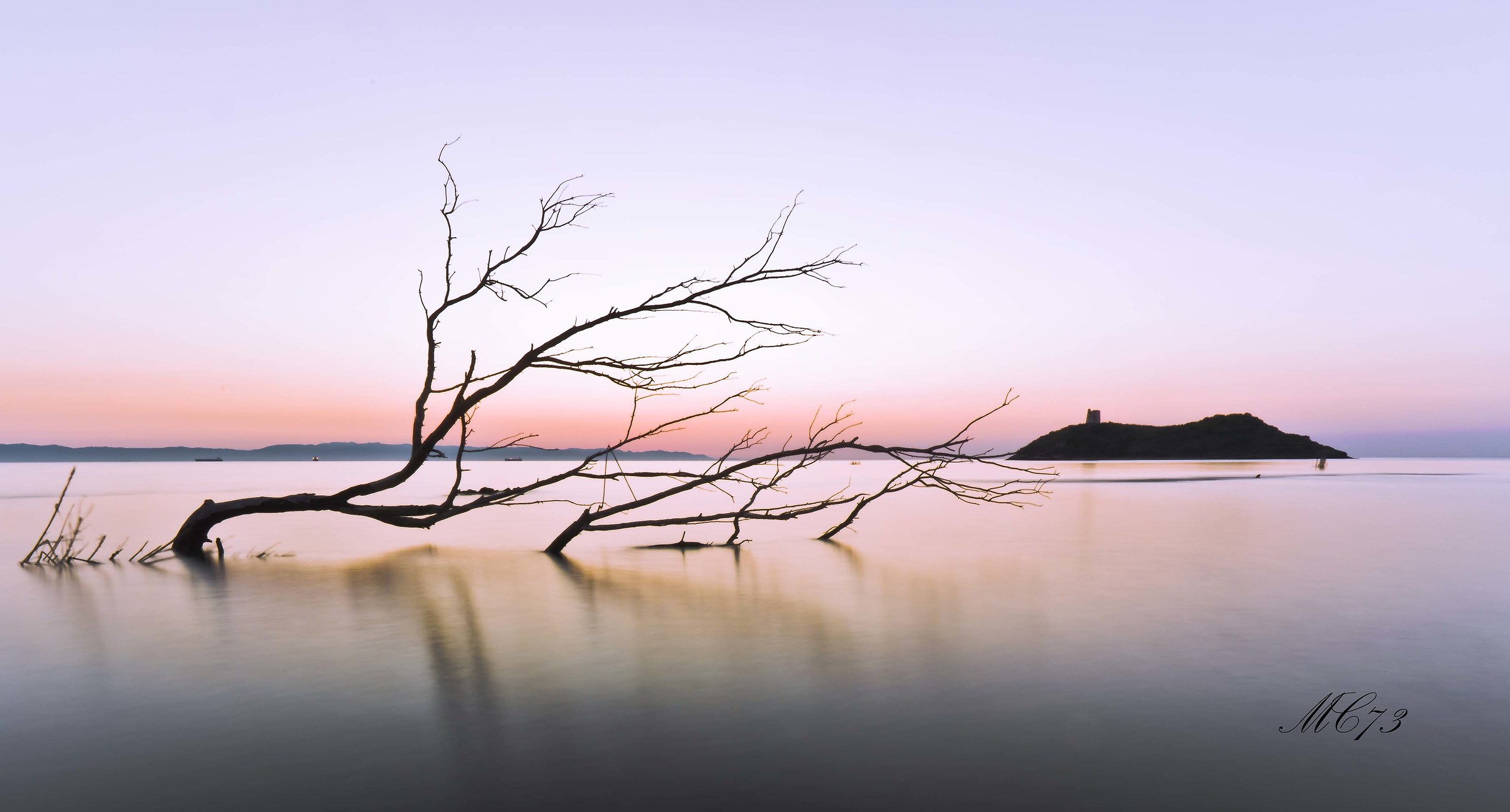 Una fantastica alba a Nora