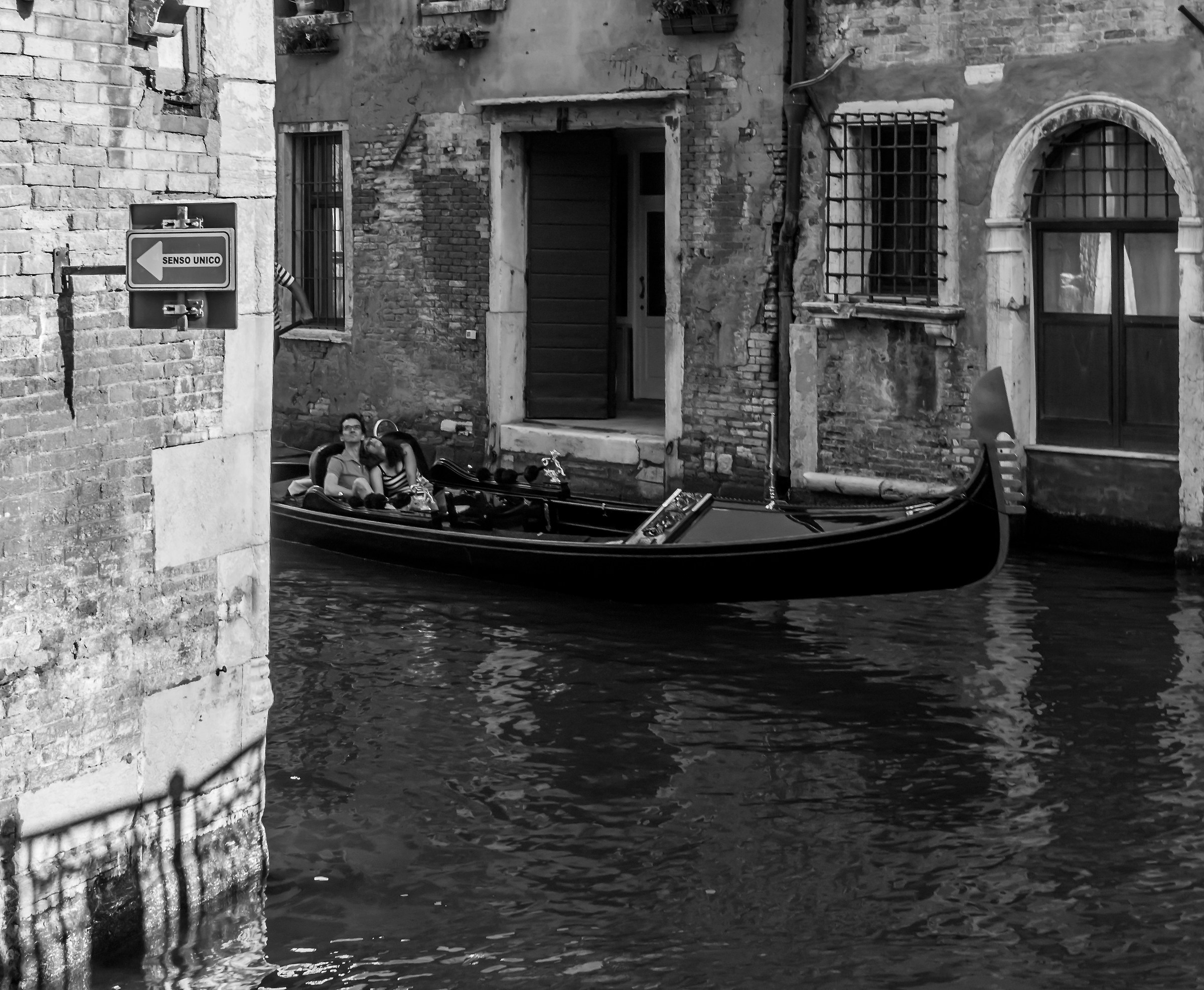 Attento gondoliere... stai andando contromano!