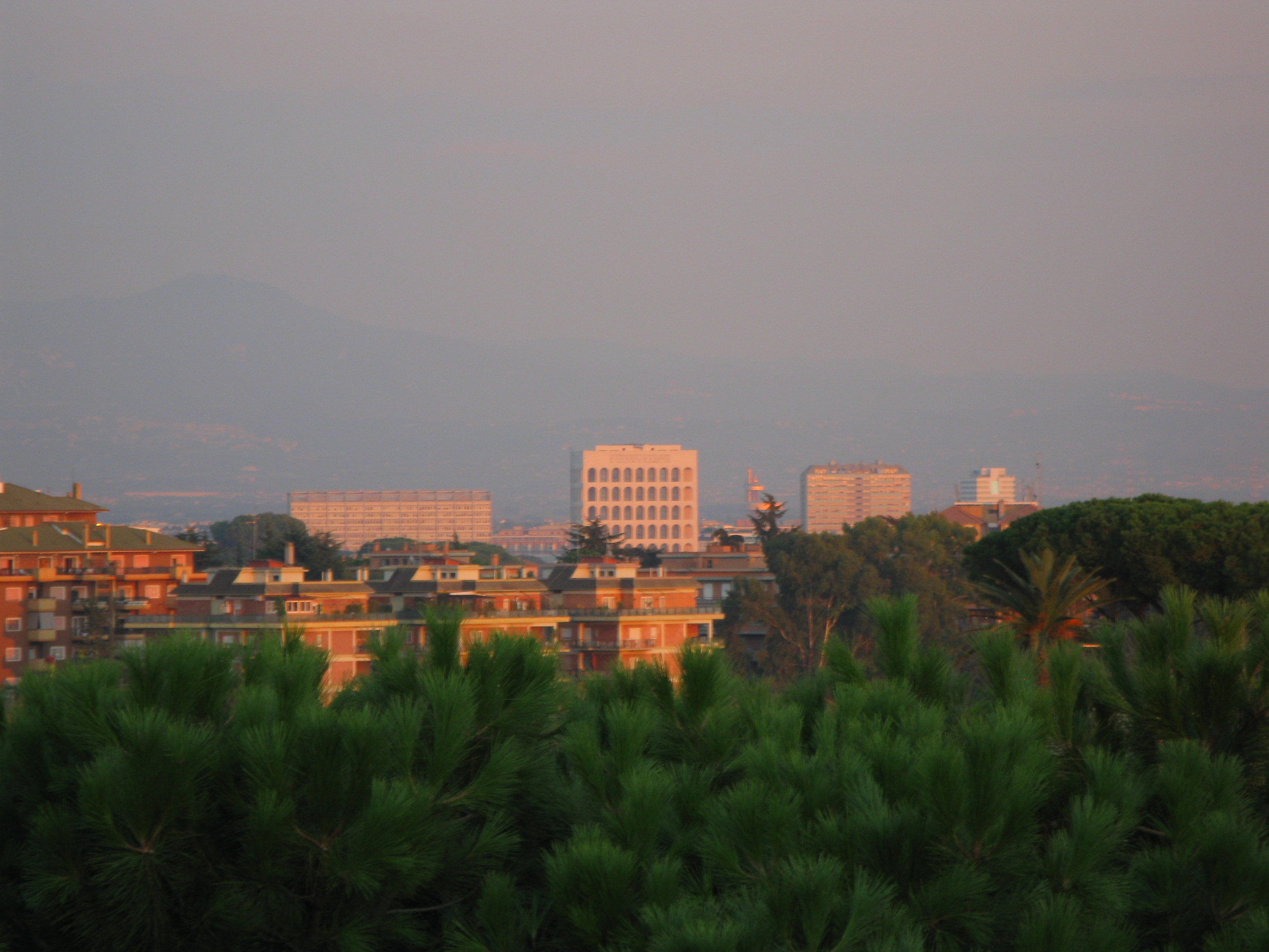 Tramonto sull'Eur - Roma