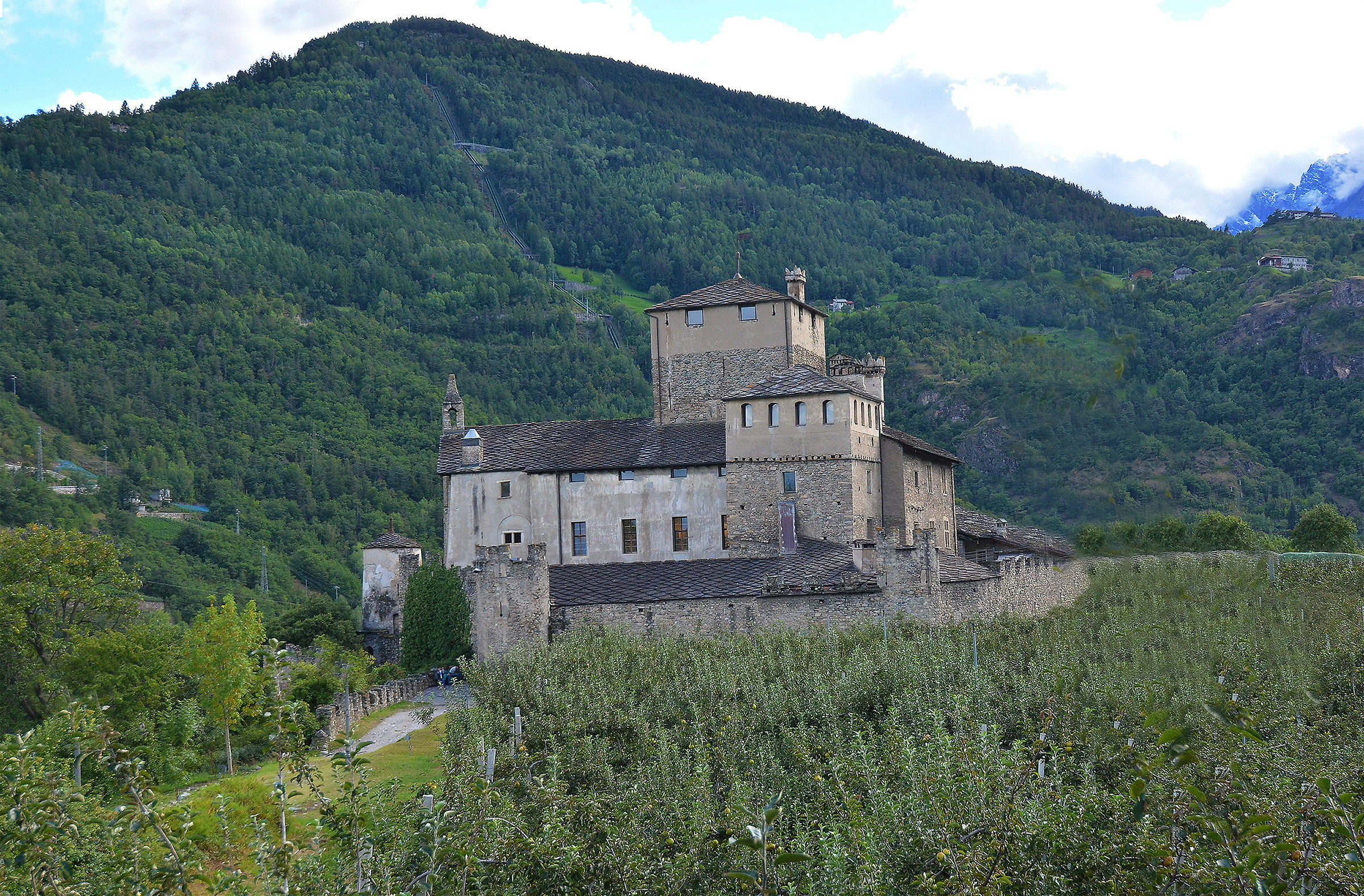 Uno dei castelli di Saint Pierre