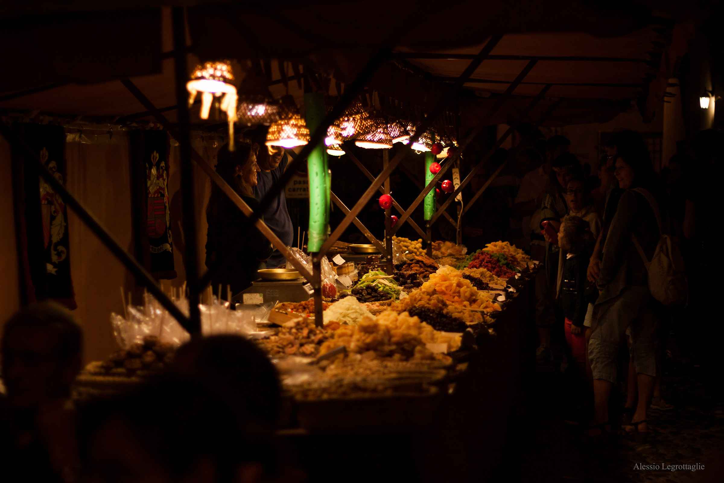 The colors of the fruit ...