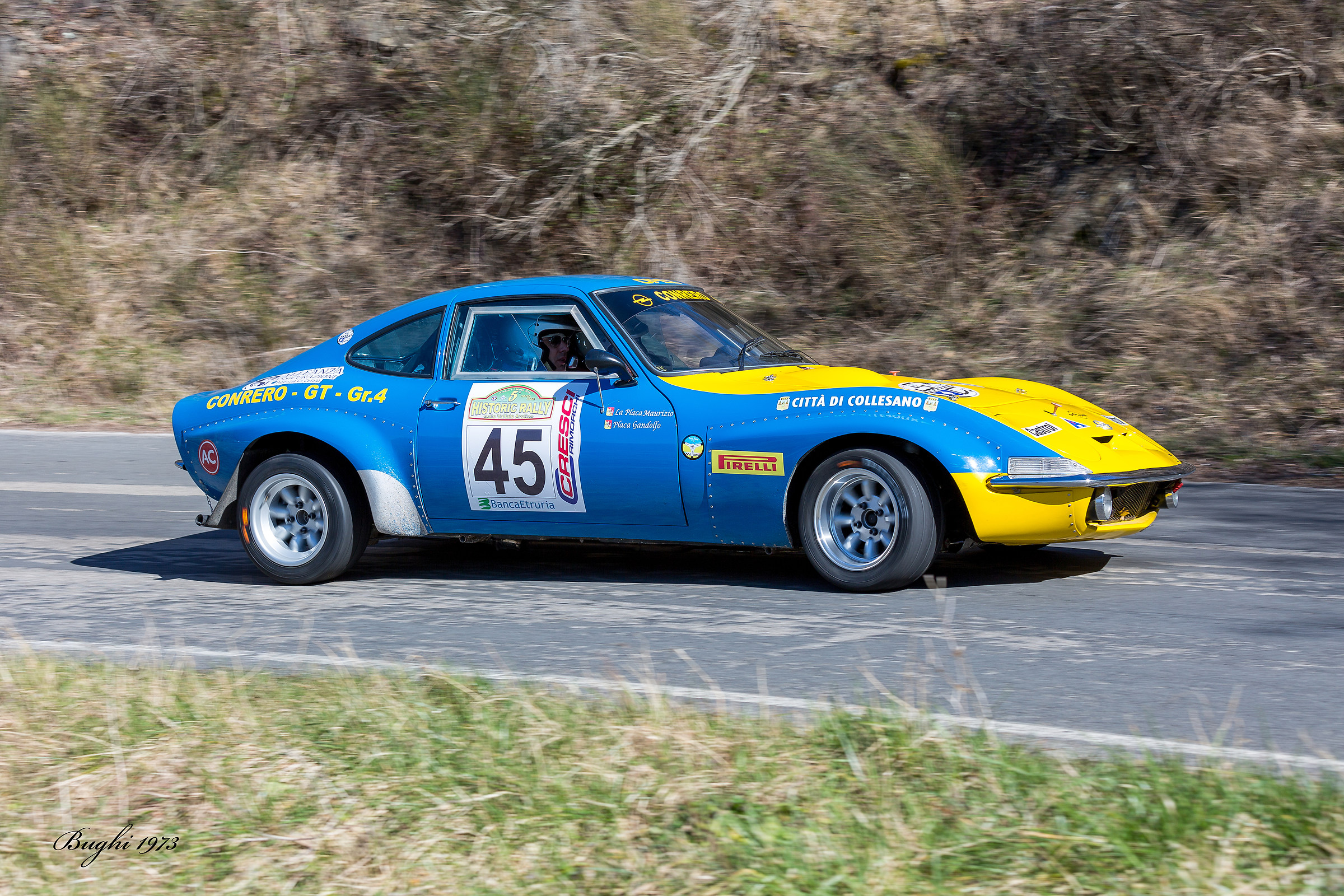 Historic Rally Valli Aretine 2015 - Opel Manta