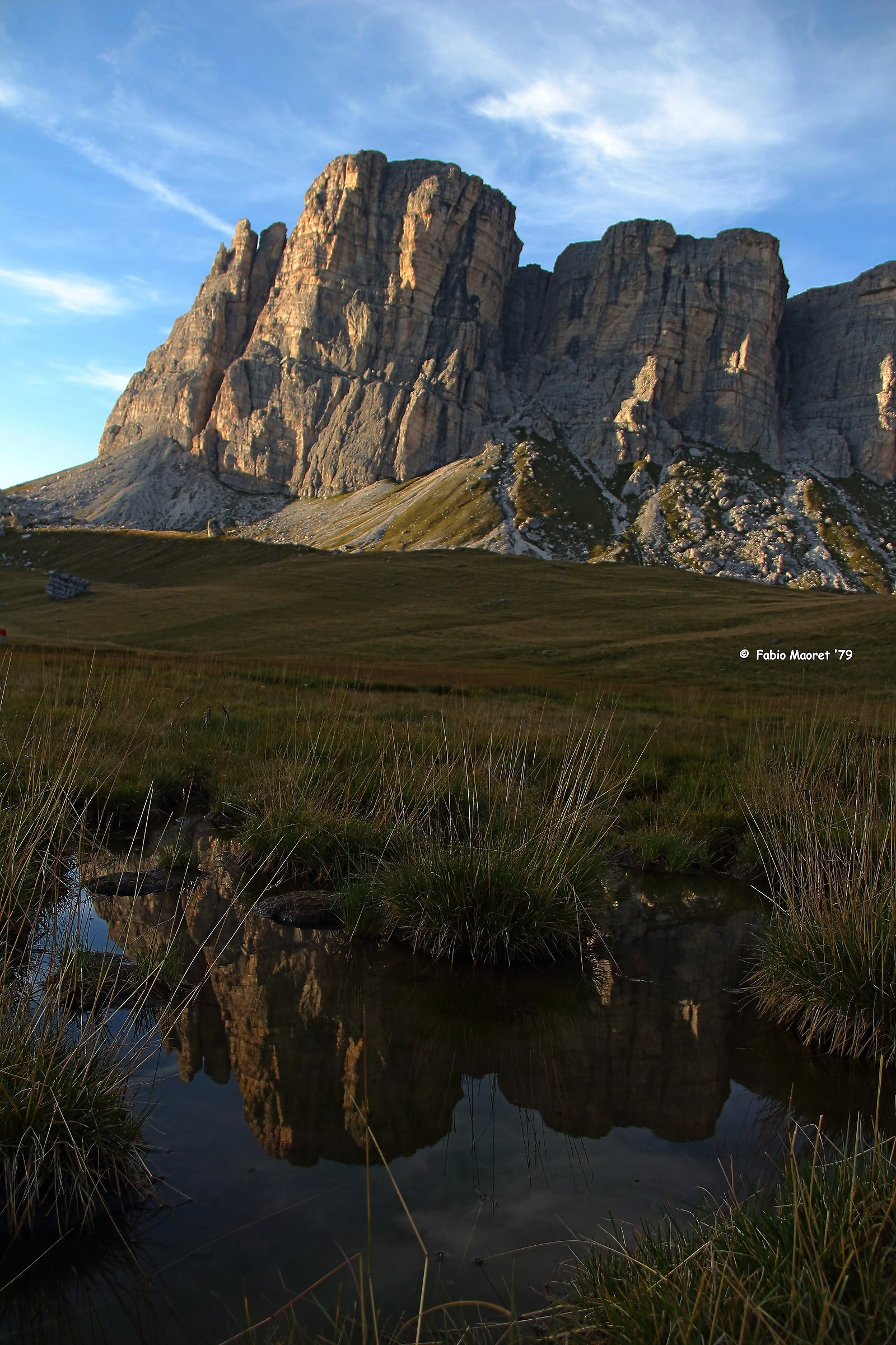 Reflection Of Lastoni Of formin