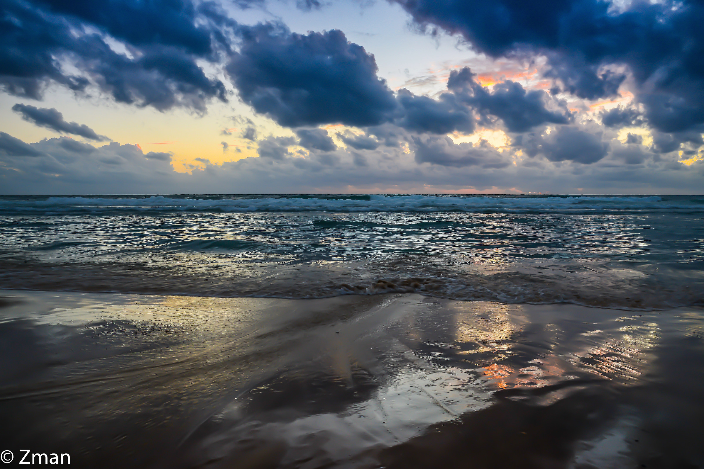 Tramonto a White Sands Beach
