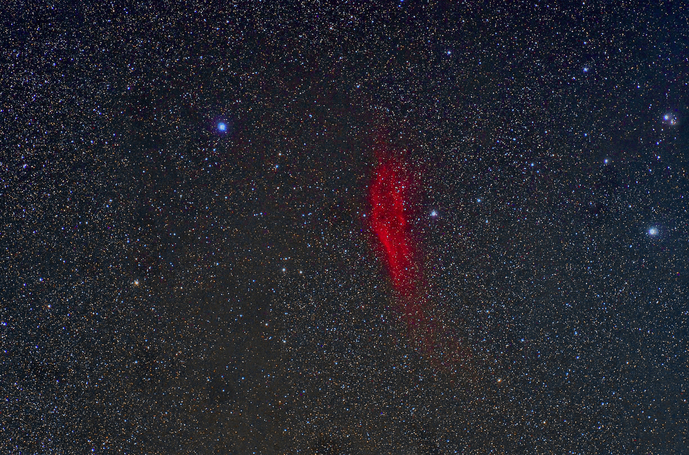 Nebulosa california!!