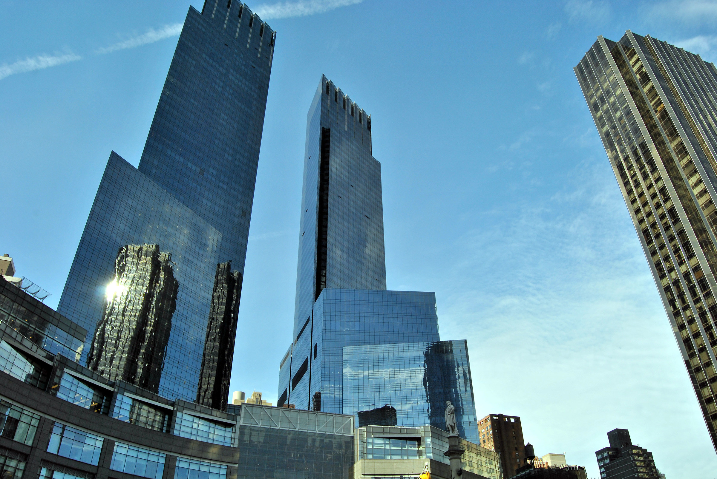 Reflections on skyscrapers - New York, USA